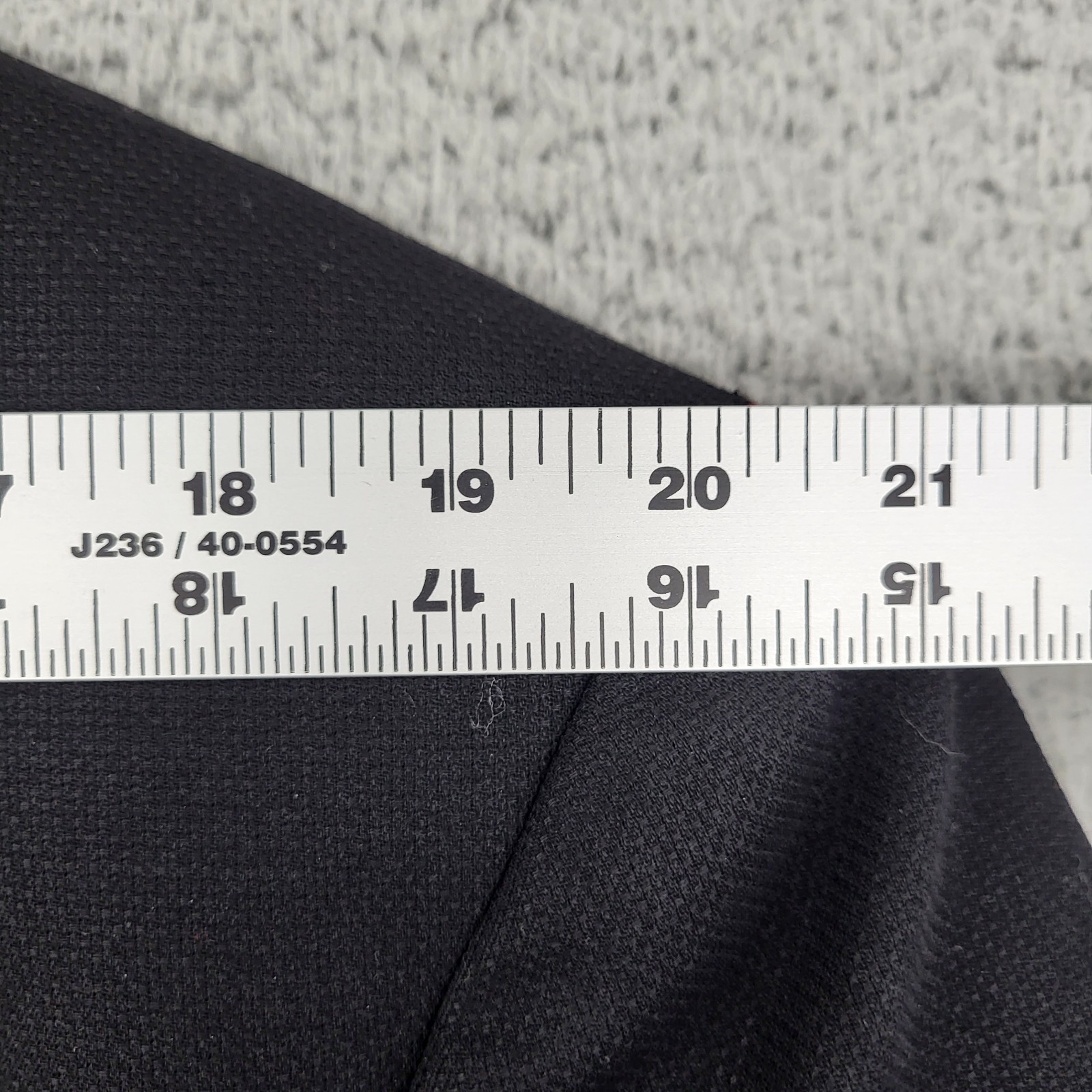 Corporate Image Tom James Blazer Mens Large Wool Black Suit Jacket Sport Coat