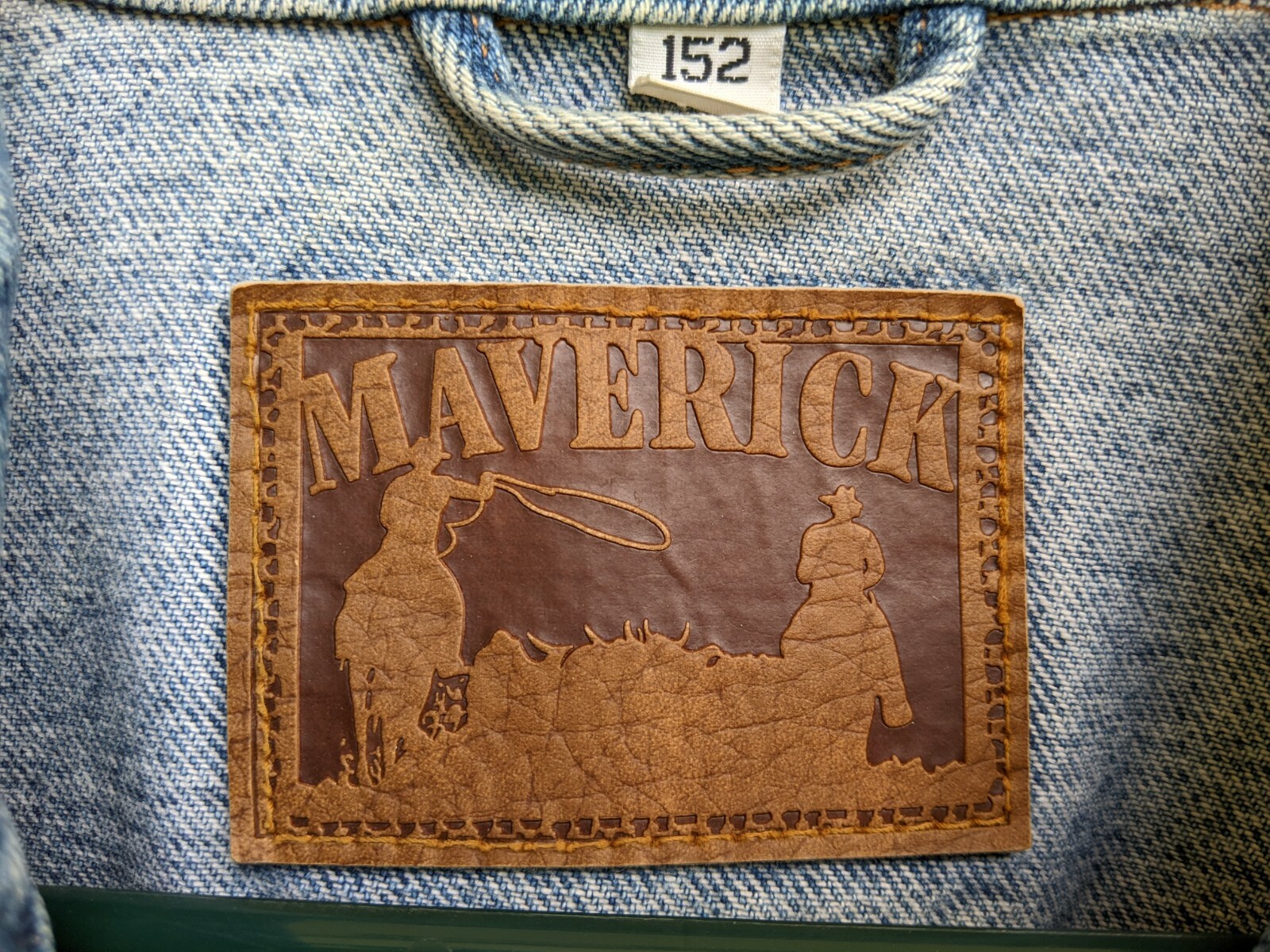 Maverick Jacket Denim 100% Baumwolle (cotton) Size Euro 152 US 12