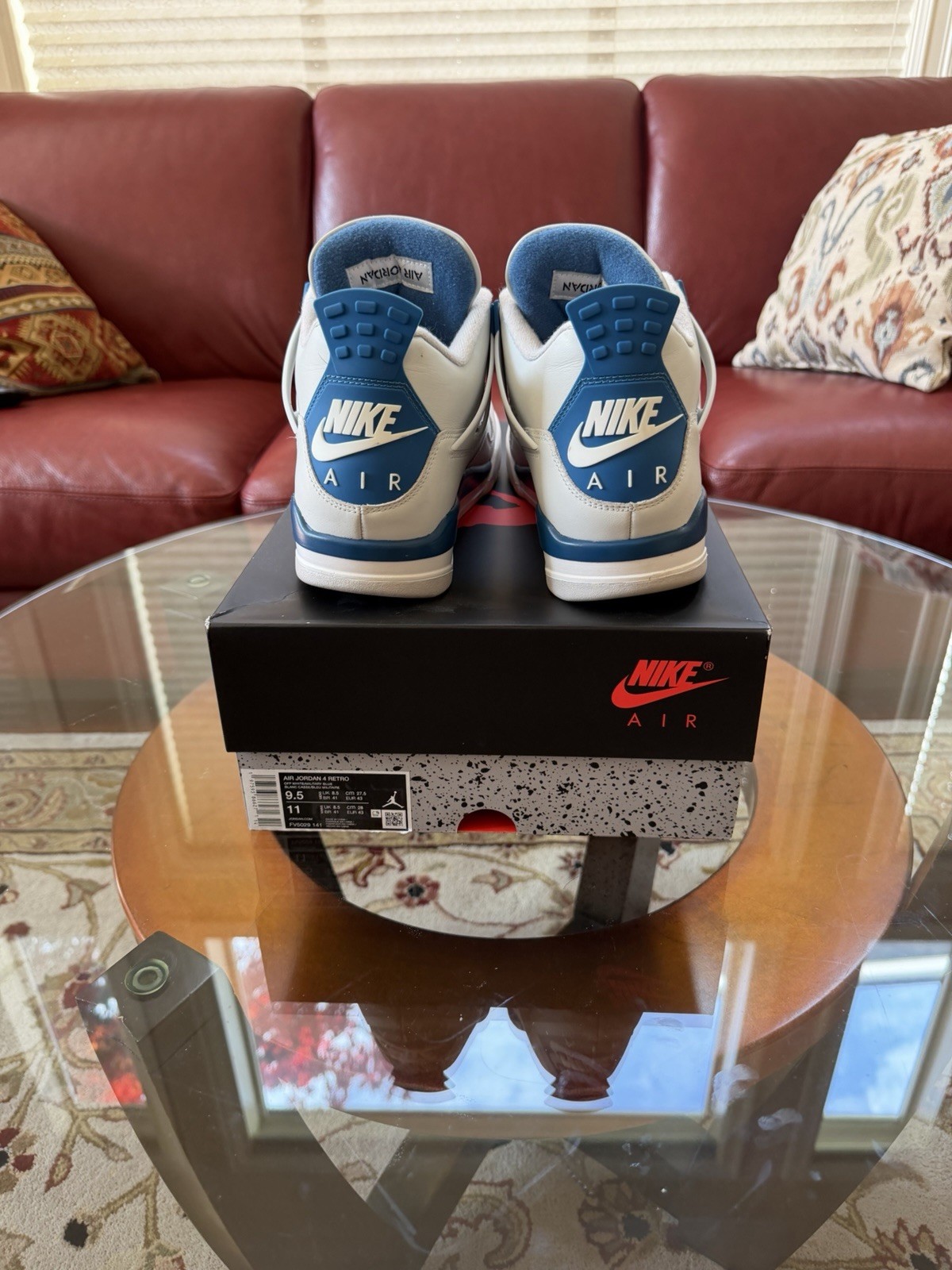 Air Jordan 4 Military Blue