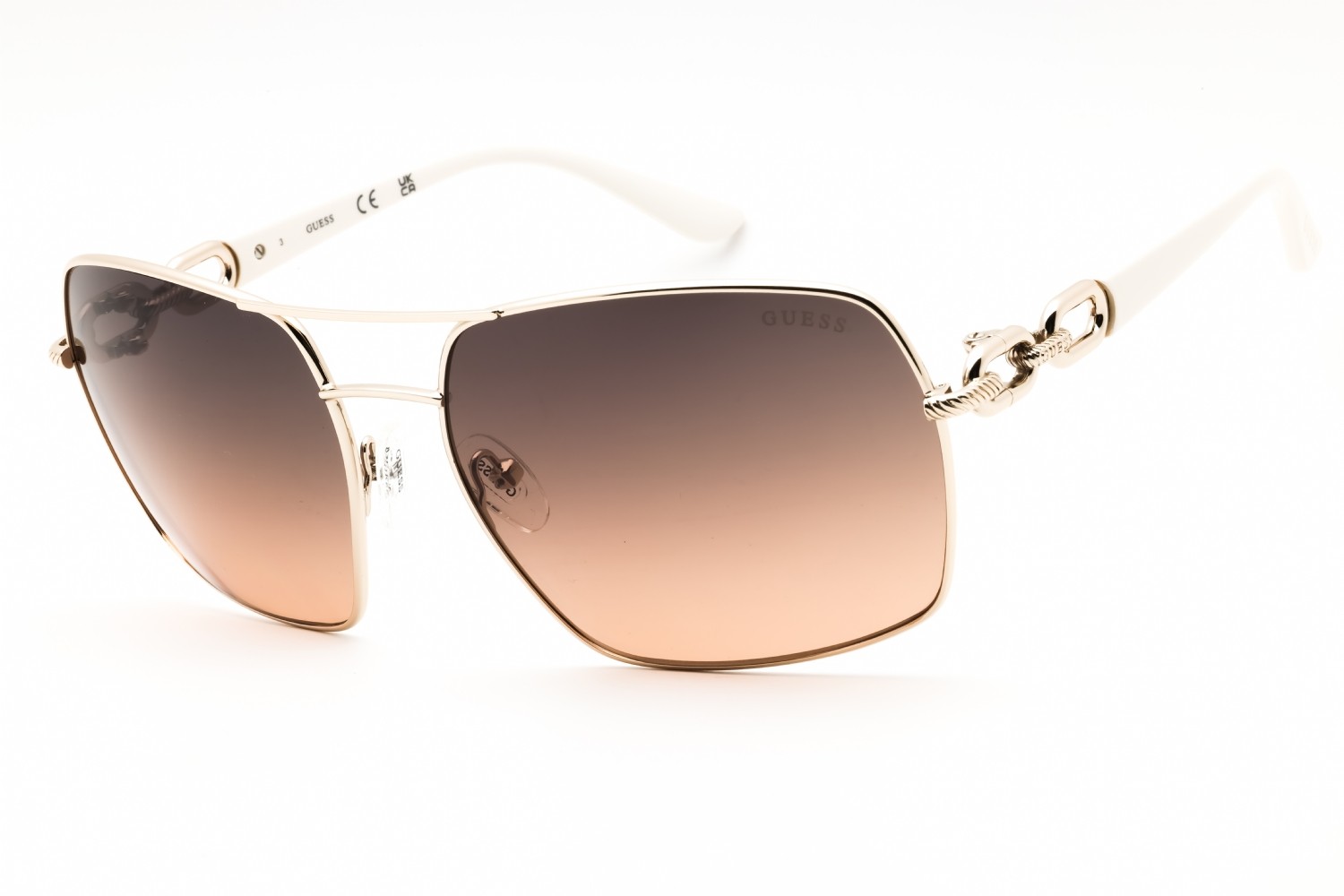 GUESS GU0159-32B-63 Sunglasses Frame Size 63mm 130mm 17mm GOLD Women