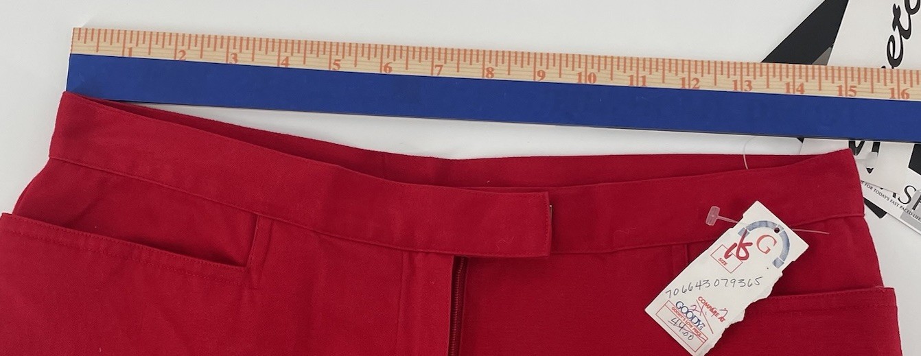 NWT Norton McNaughton Womens Red Dress Pants Size 8 Straight Leg Career