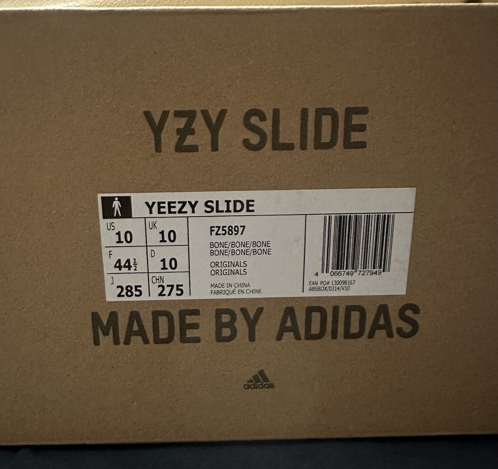 Yeezy Slide Bone FZ5897