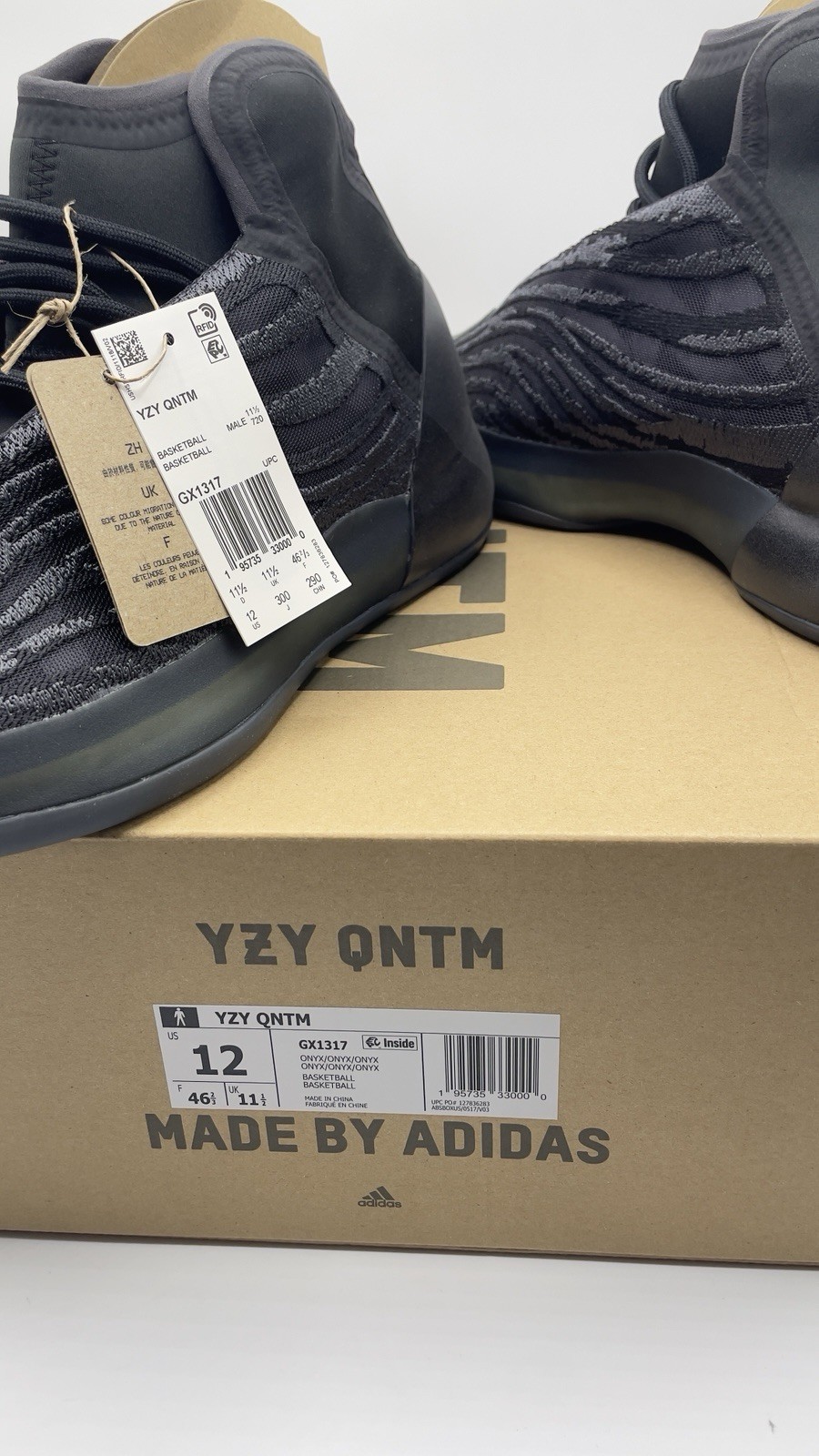 Size 12 – adidas Yeezy Quantum Onyx GX1317