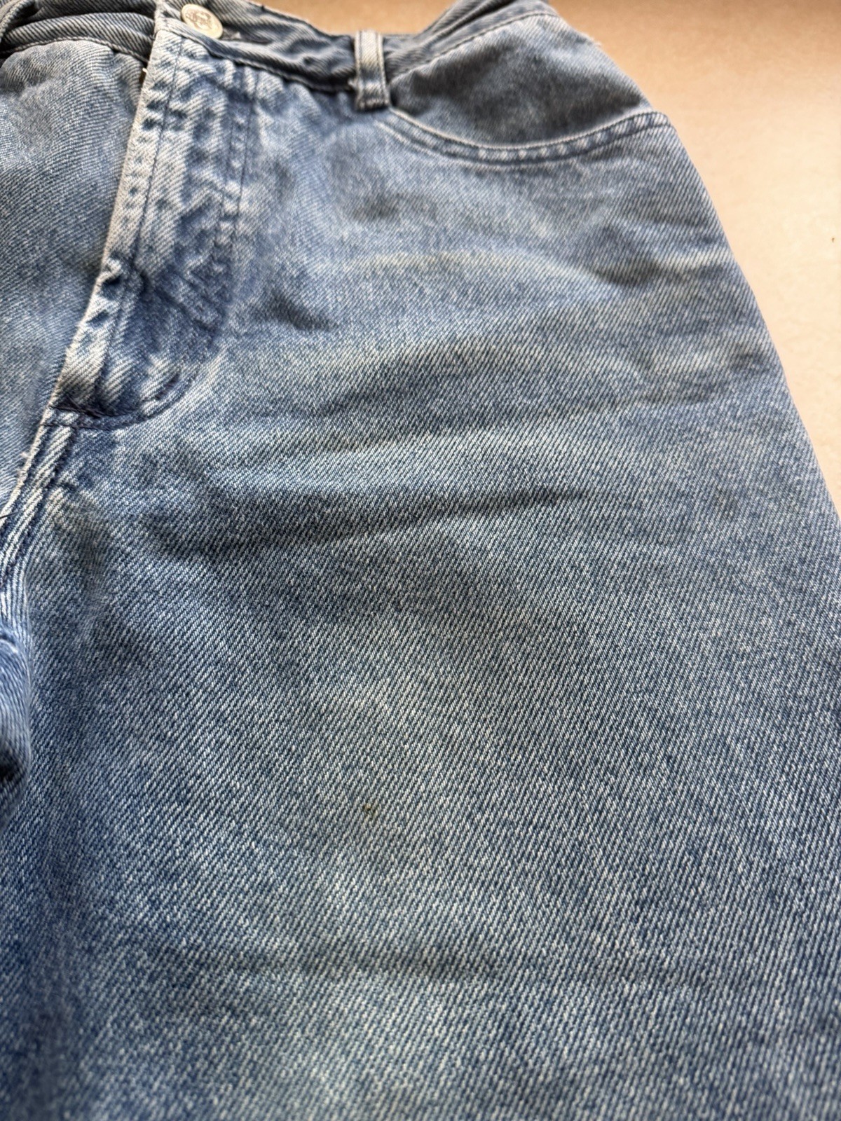 Vintage 90s Bongo High Waisted Tapered Mom Jeans Size 5 Made in USA