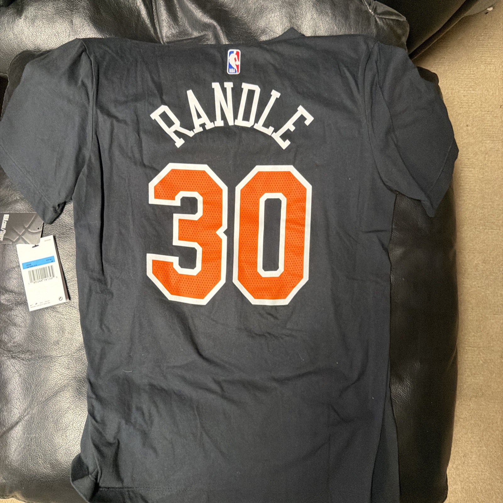 Nike New York Knicks Julius Randle 21-22 City Edition Name & Number Tee Medium
