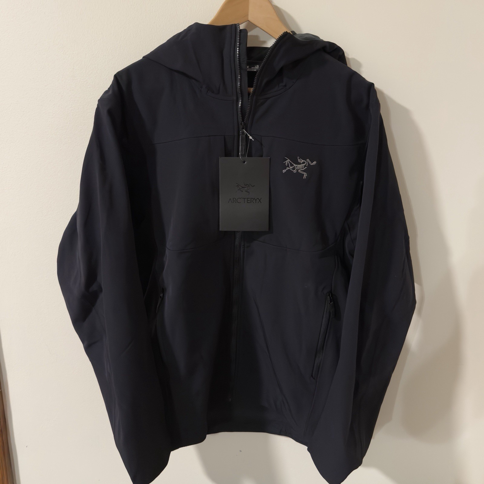 Arcteryx Gamma MX Hooded Softshell Black Jacket – Size Medium