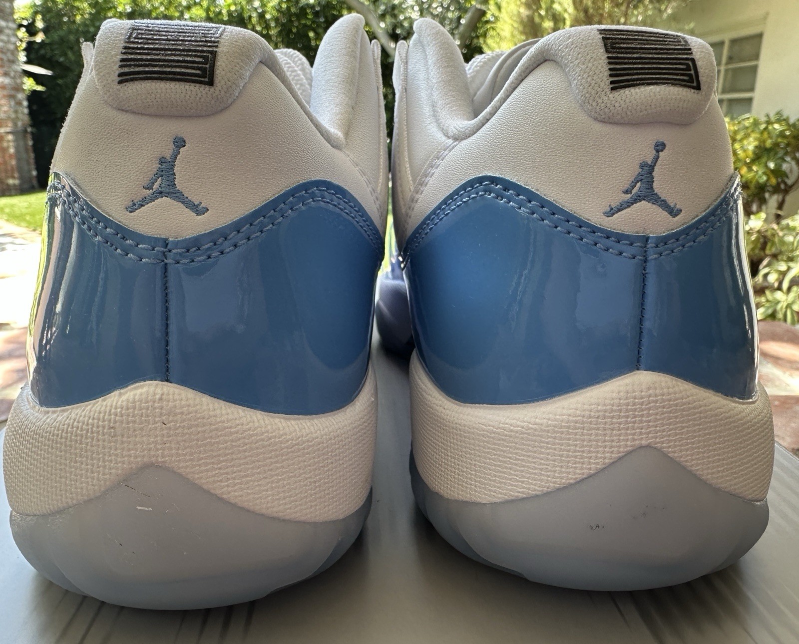 NIKE AIR JORDAN 11 RETRO LOW UNIVERSITY BLUE SNEAKERS FV5104 100 SIZE 10.5
