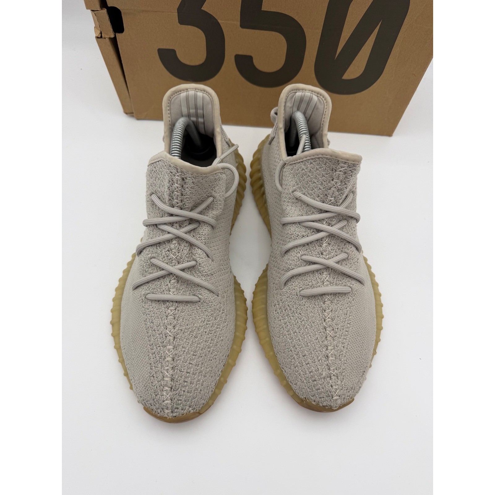 Adidas Yeezy Boost 350 V2 Sesame Grey Gum F99710 Mens Size 10 OG Box