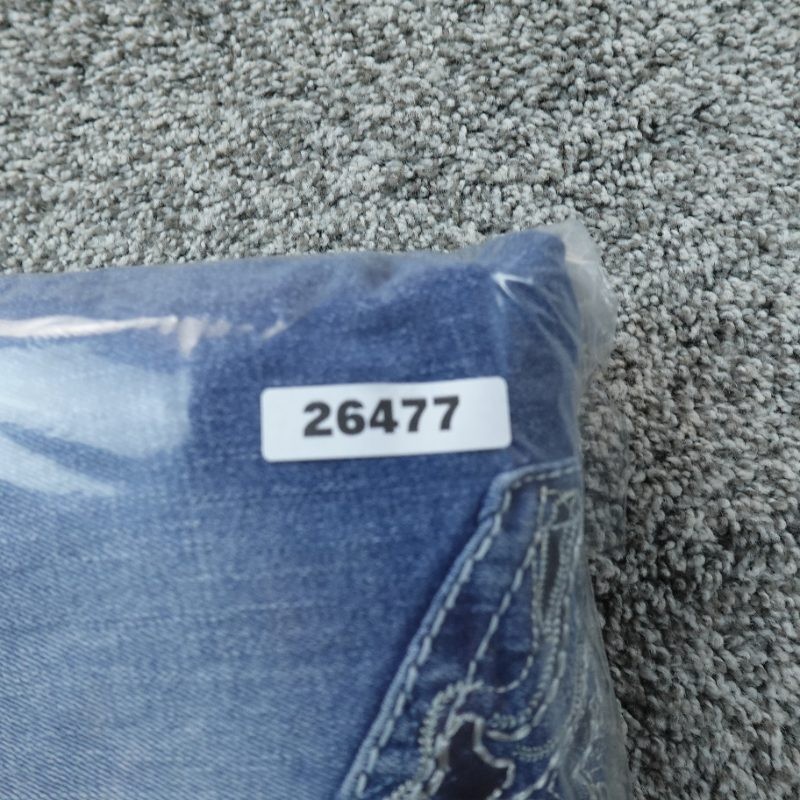 Amethyst Jeans Womens 13 Dark Blue Denim Pants Low Rise Boot Flare Stretch Y2K