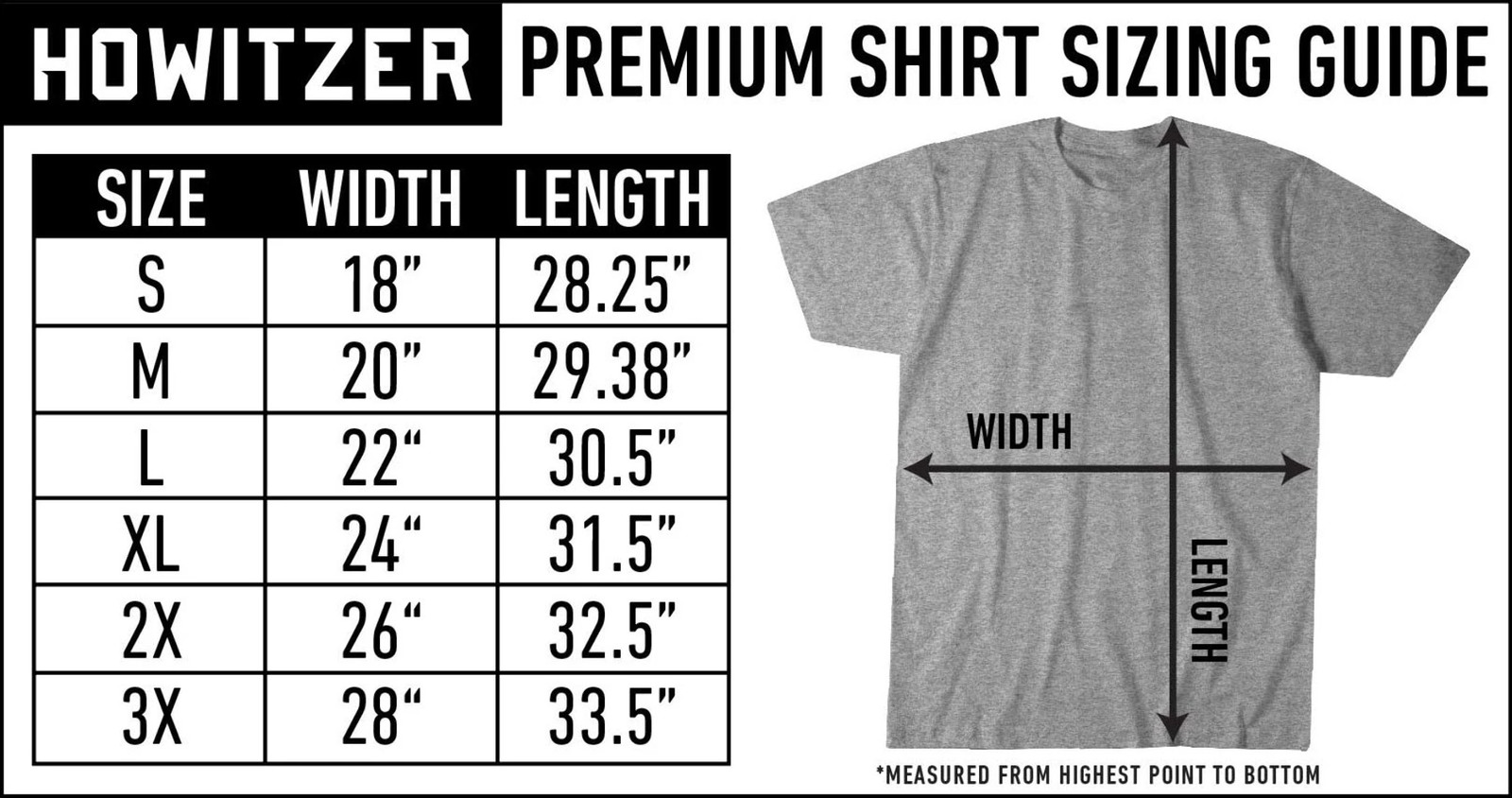 Howitzer Style Men’s T-Shirt ALPHA WARRIOR Military Grunt M L XL 2XL 3XL 4XL 5XL