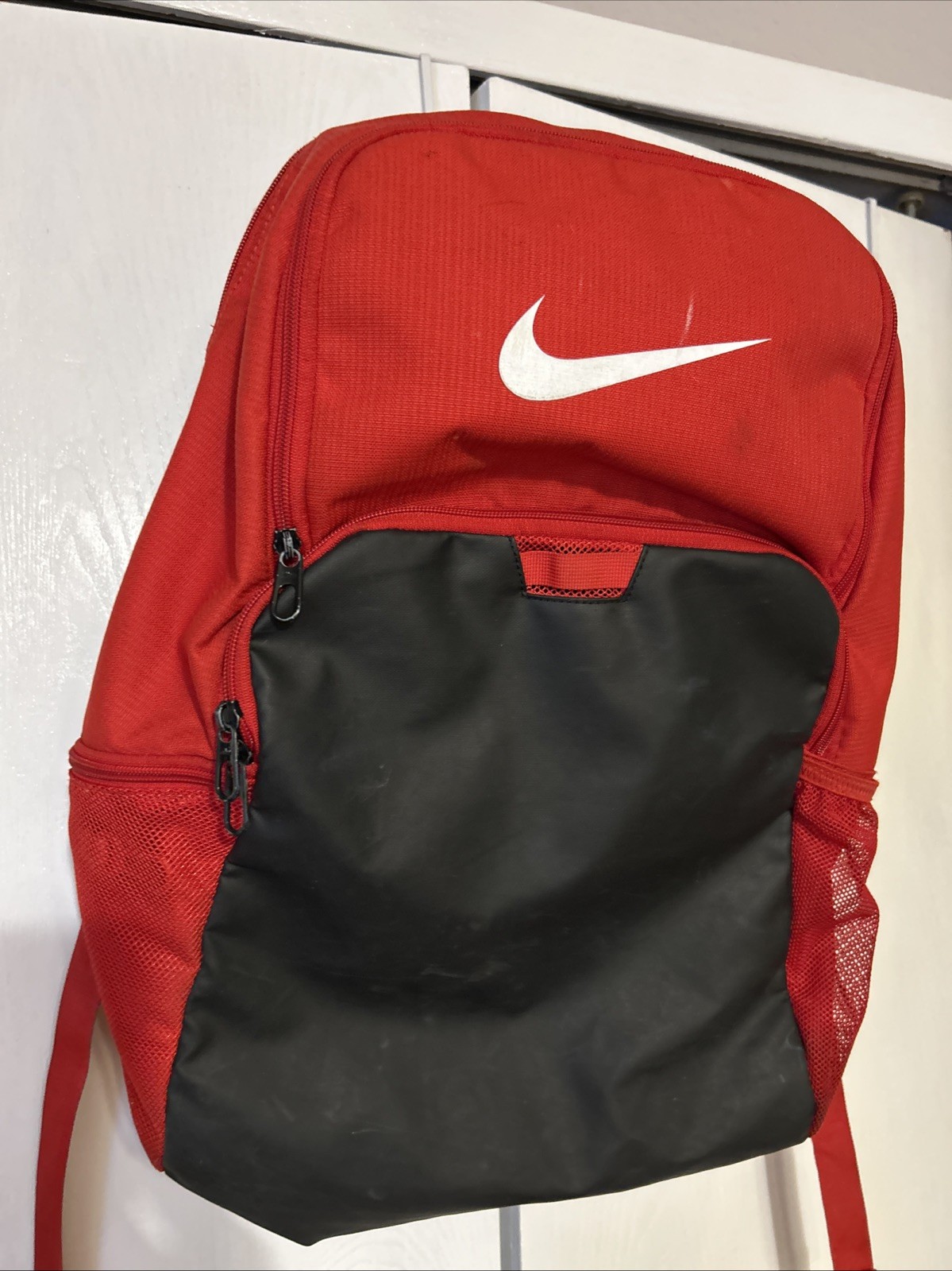 ~ Nike ~ Brasilia Backpack Red and Black Extra Large Backpack Unisex