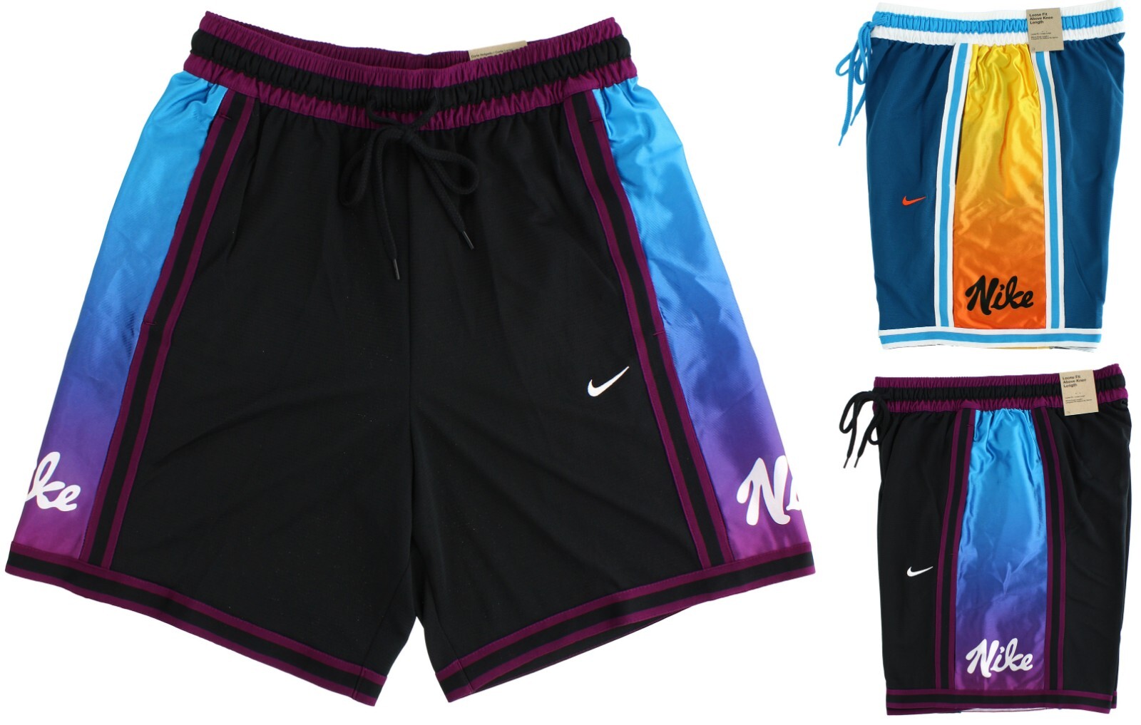 Nike Men’s DNA+ Basketball Shorts DH7144 Loose Fit Above Knee Dri-Fit Gym Shorts
