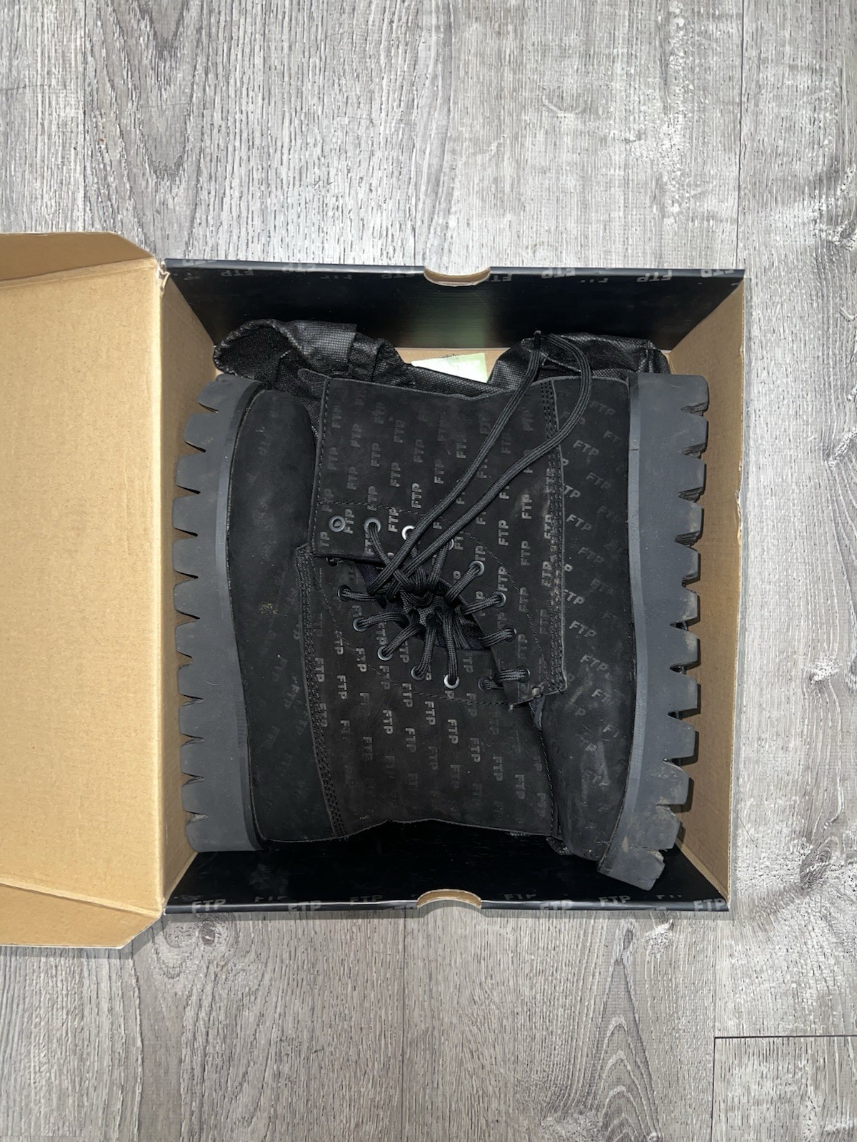 FTP x Clearweather Wampa Boots 9.5 G59 Records Staff workforce