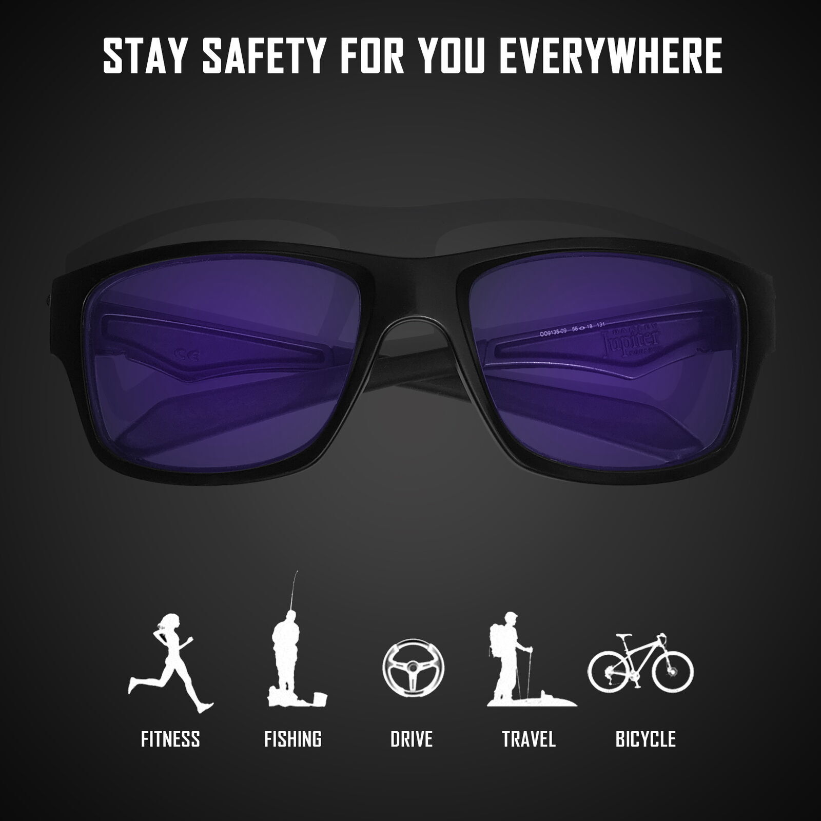 Anti Scratch Polarized Lot Replacement Lenses for-Oakley Fuel Cell OO9096 Opt