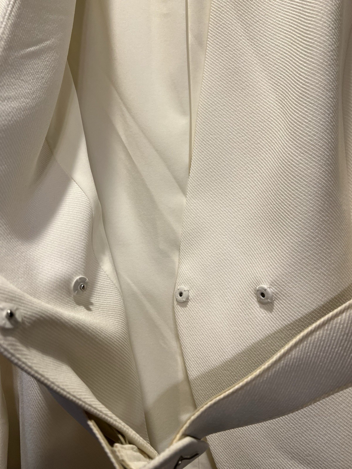Tahari Arthur S. Levine Women’s Ivory Belted & Lined Blazer Jacket- Size 10