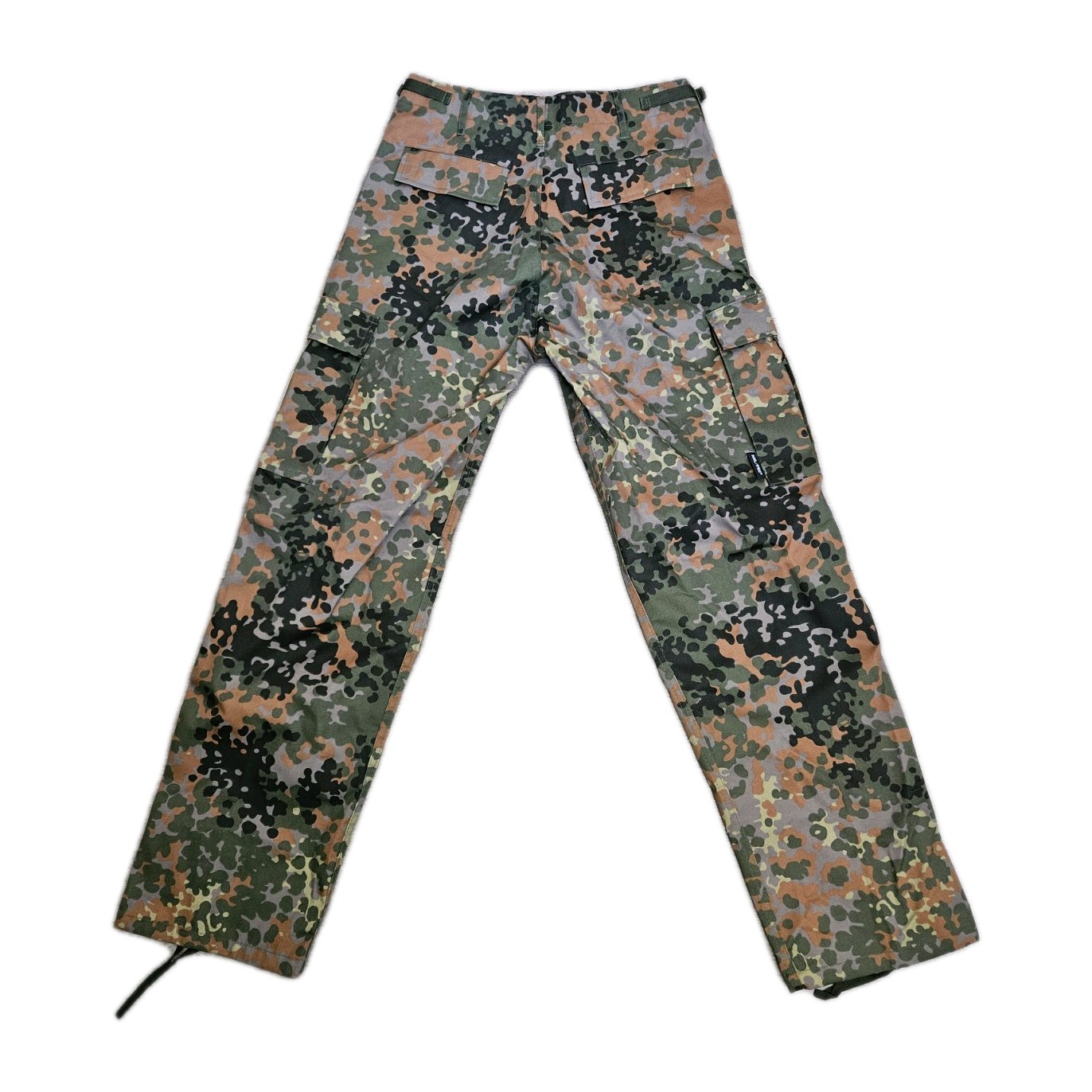 Mil-Tec Camouflage Flecktarn Cargo Pants Size S 32×31 Tactical Military Army