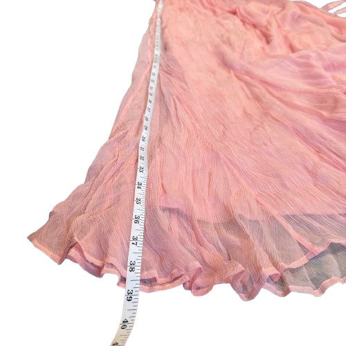 NWT J. Crew Collection Ruffle-trim in Crinkle Cupro A-Line Midi Dress (Size 14)
