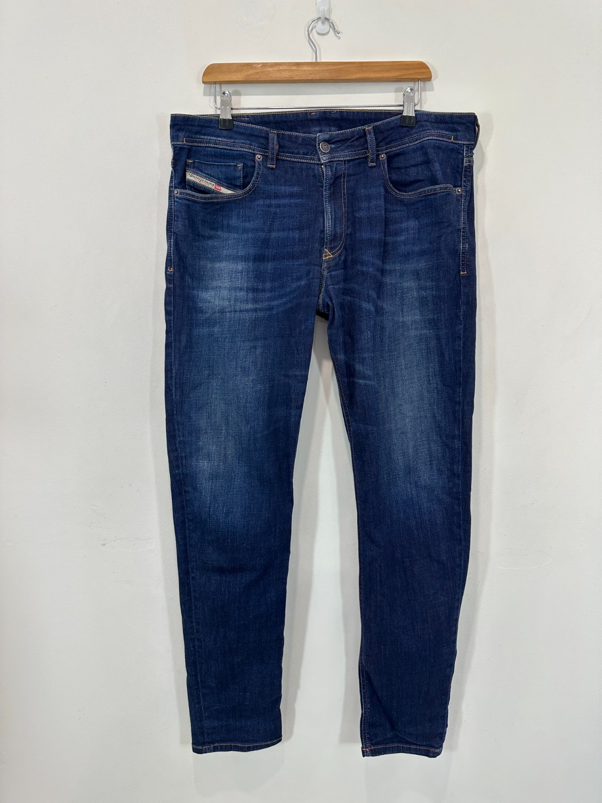 Diesel 1979 Sleenker Skinny Jeans Men 36×33 Blue Denim Zip Fly Stretch Pockets