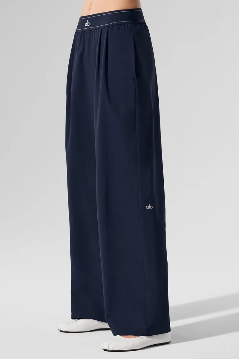 NEW AIo Yoga Suit Up Trouser Straight Leg Boxer-Style Soft Casual Women’s Pants