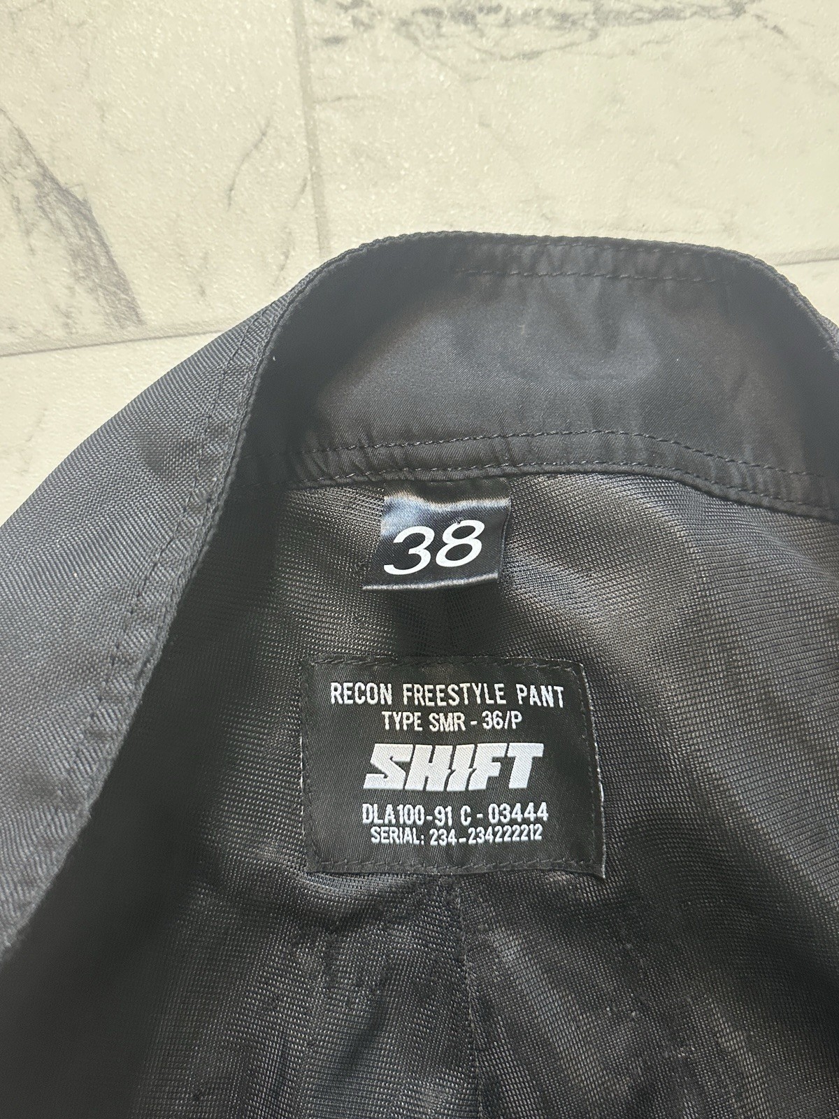 Vintage Shift Recon Freestyle Pant Mens 38 Black Cargo Moto Gorpcore Streetwear