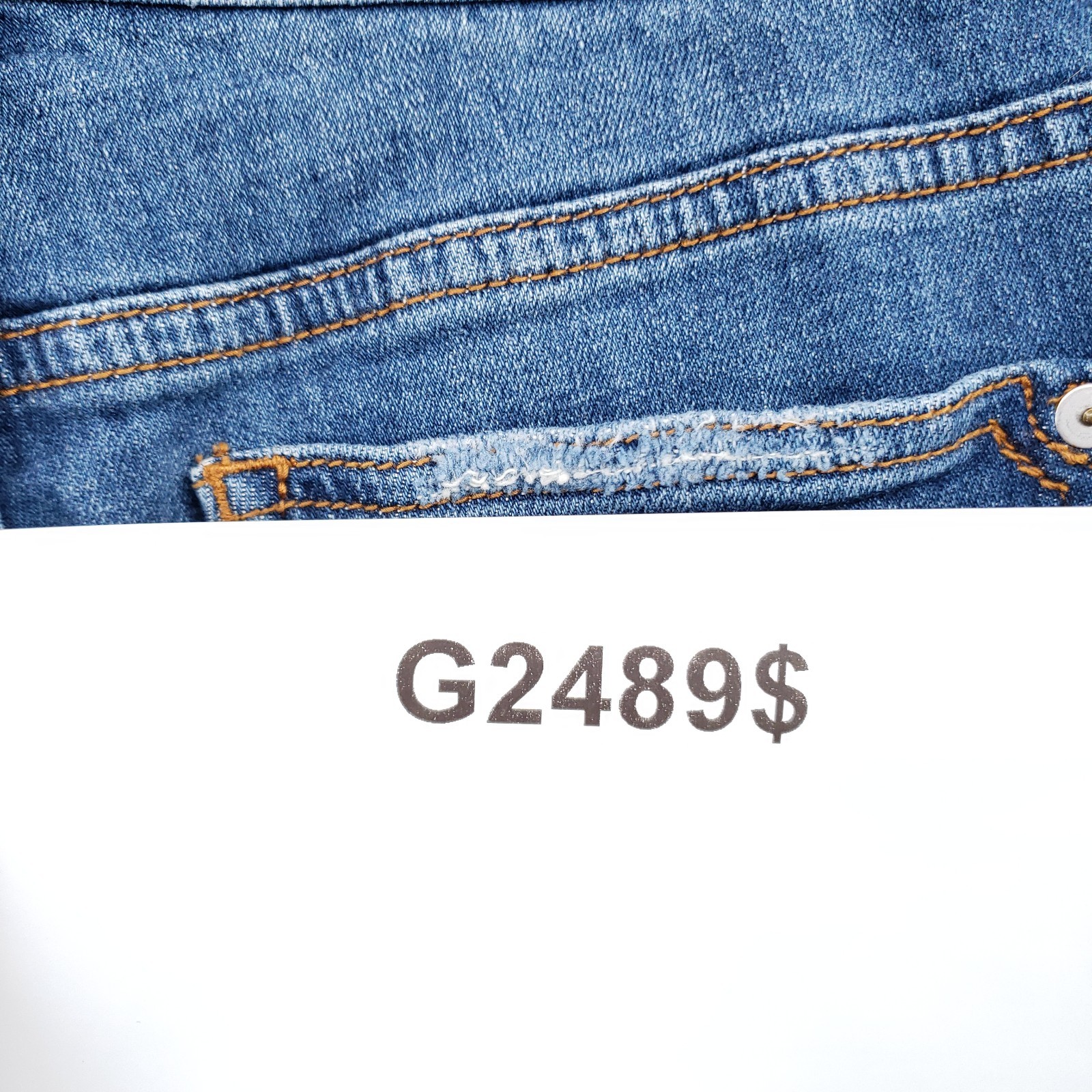 Pilcro Slim Boyfriend Cropped Jeans Womens 25P Petite Blue Side Stripe Denim
