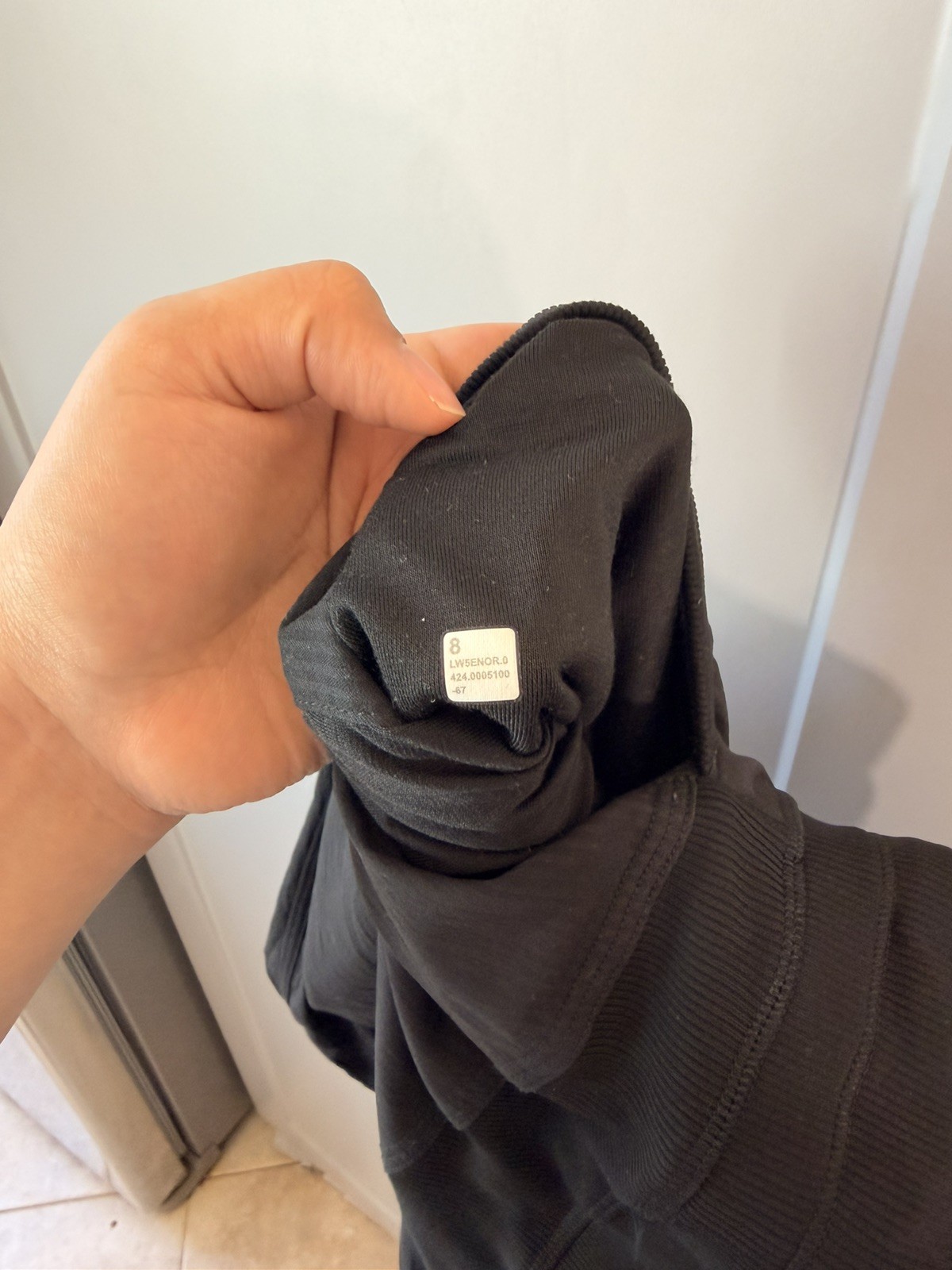 Lululemon Dance Studio Pant Black Straight Leg Women Size 8