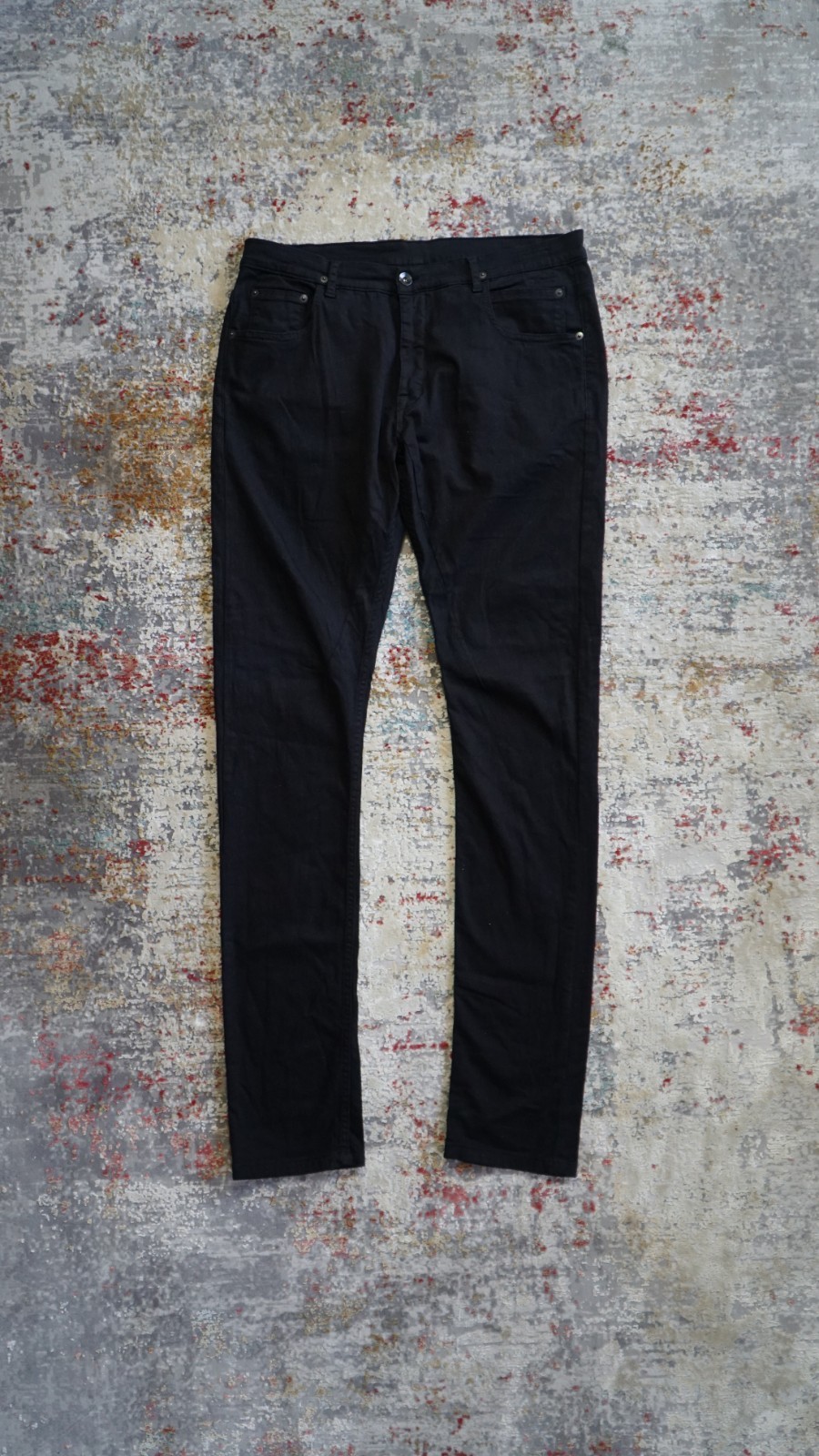 Rick Owens Drkshdw FW14 Detroit cut “Moody” denim