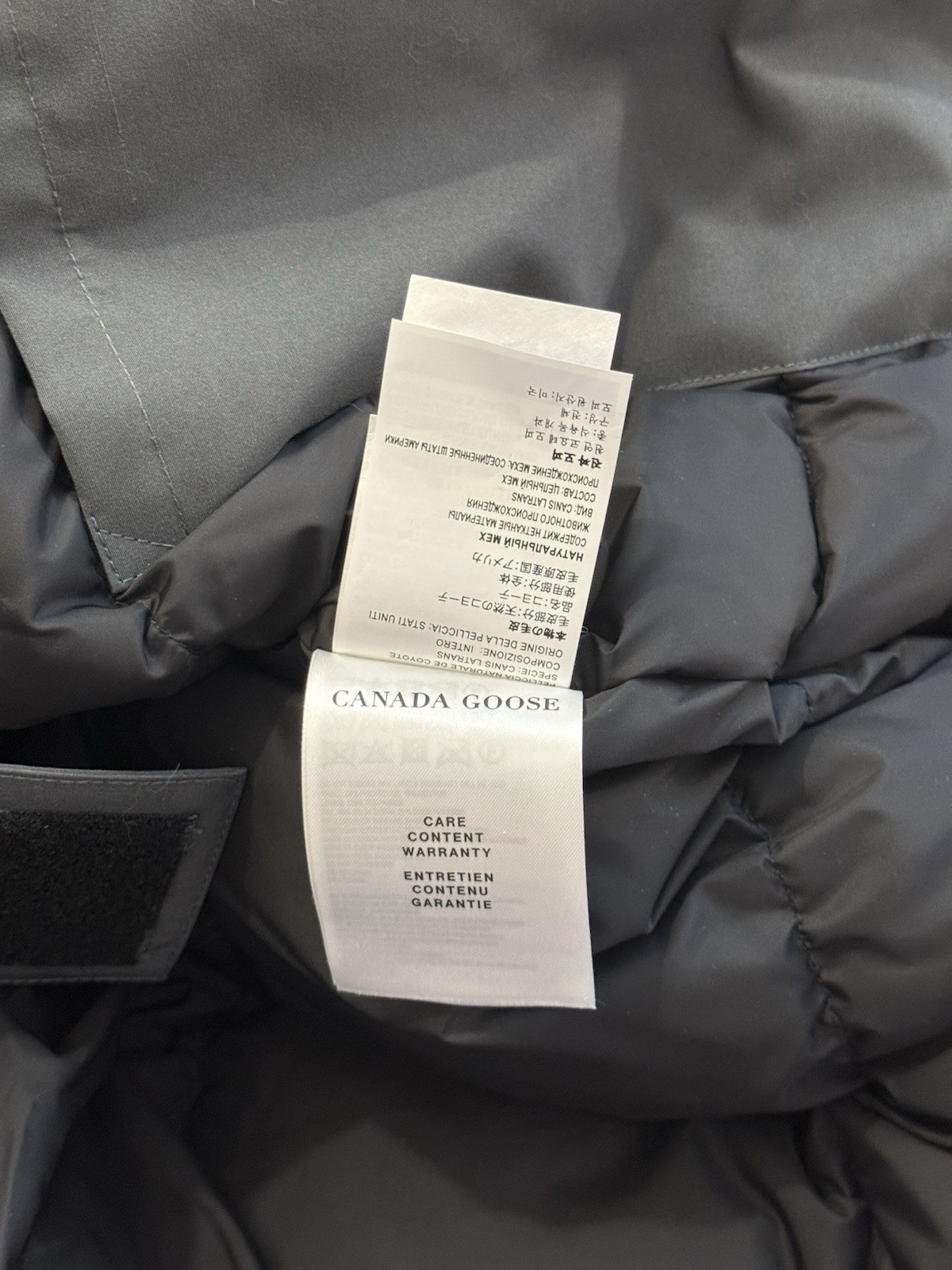 Brand New Men’s Canada Goose Expedition Parka In Granite Grey Size XL NWT