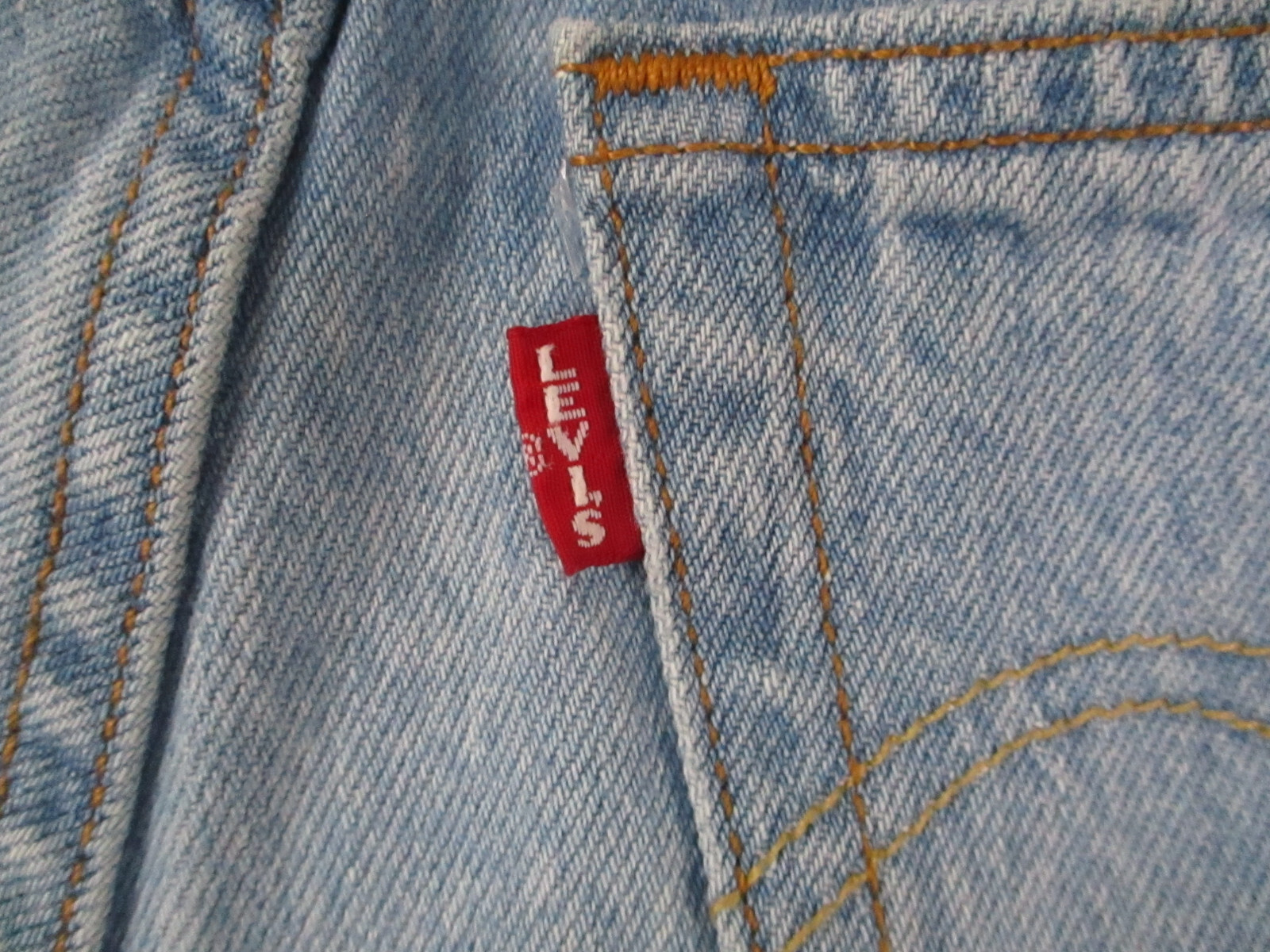 Levis 501 S Big E Jeans Womens 27×27 Blue Denim Skinny High Waist Western Retro