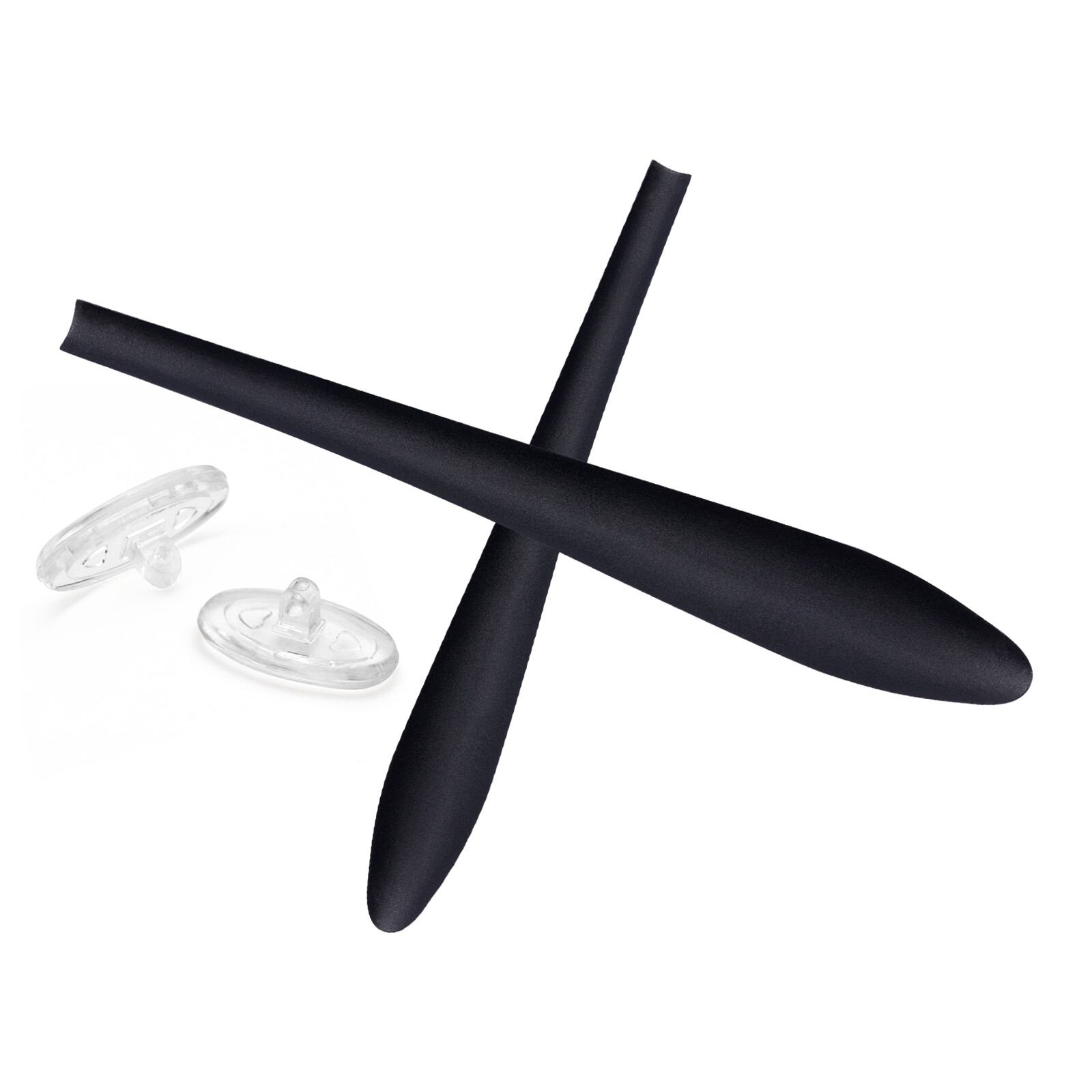 KEYTO Rubber KIT Nosepads & Ear Socks for-Oakley Overlord OX5067 Sunglasses