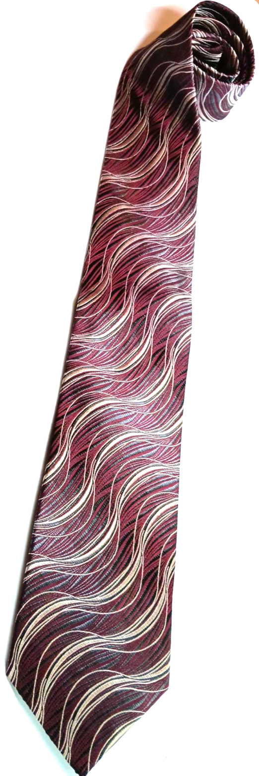 Fusion Handmade Vintage Necktie. 100 percent silk. 64 inches.