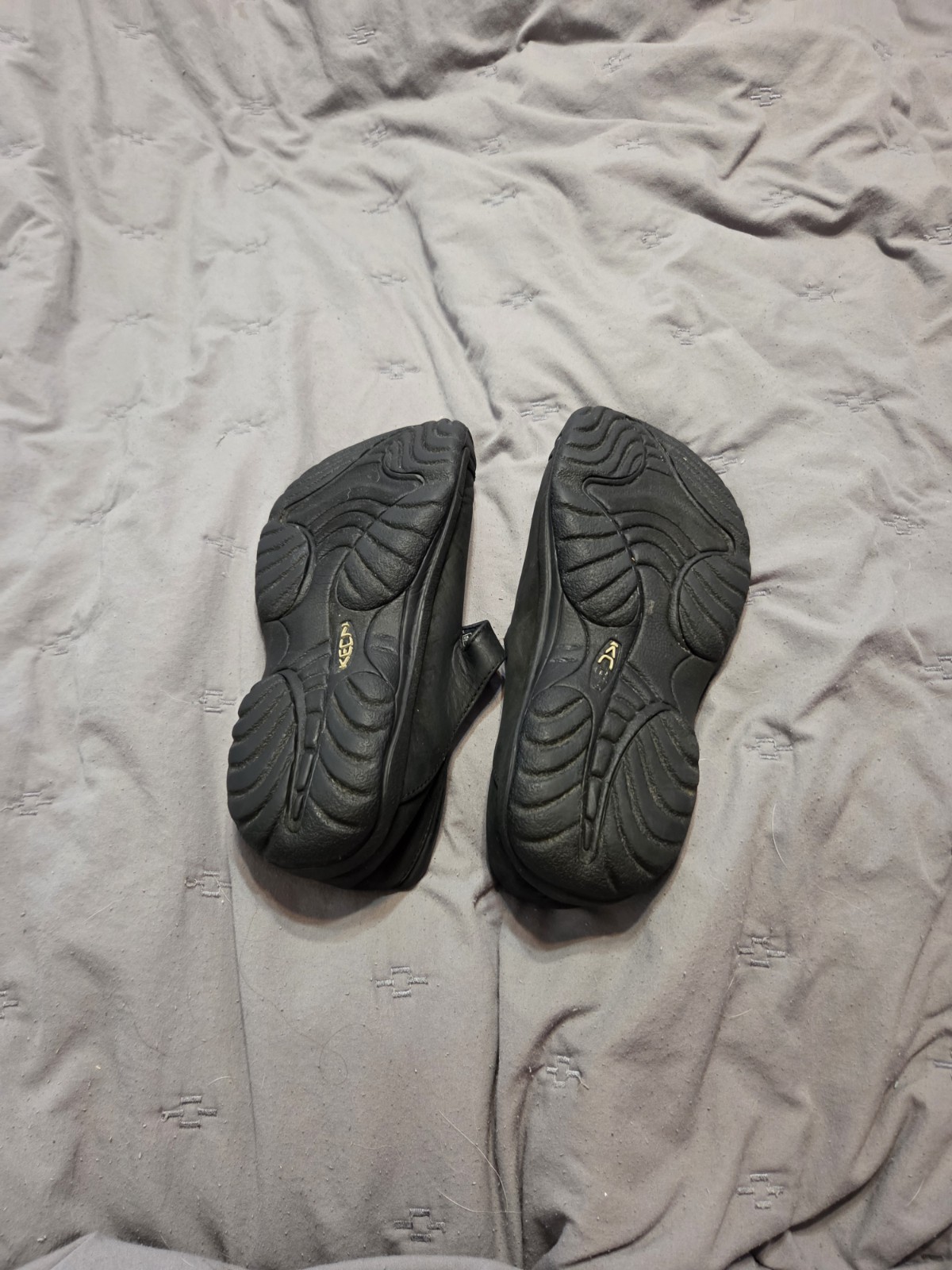 Keen Verona black leather Mary Jane Comfort Skoed W 8.5 boho Academia preppy