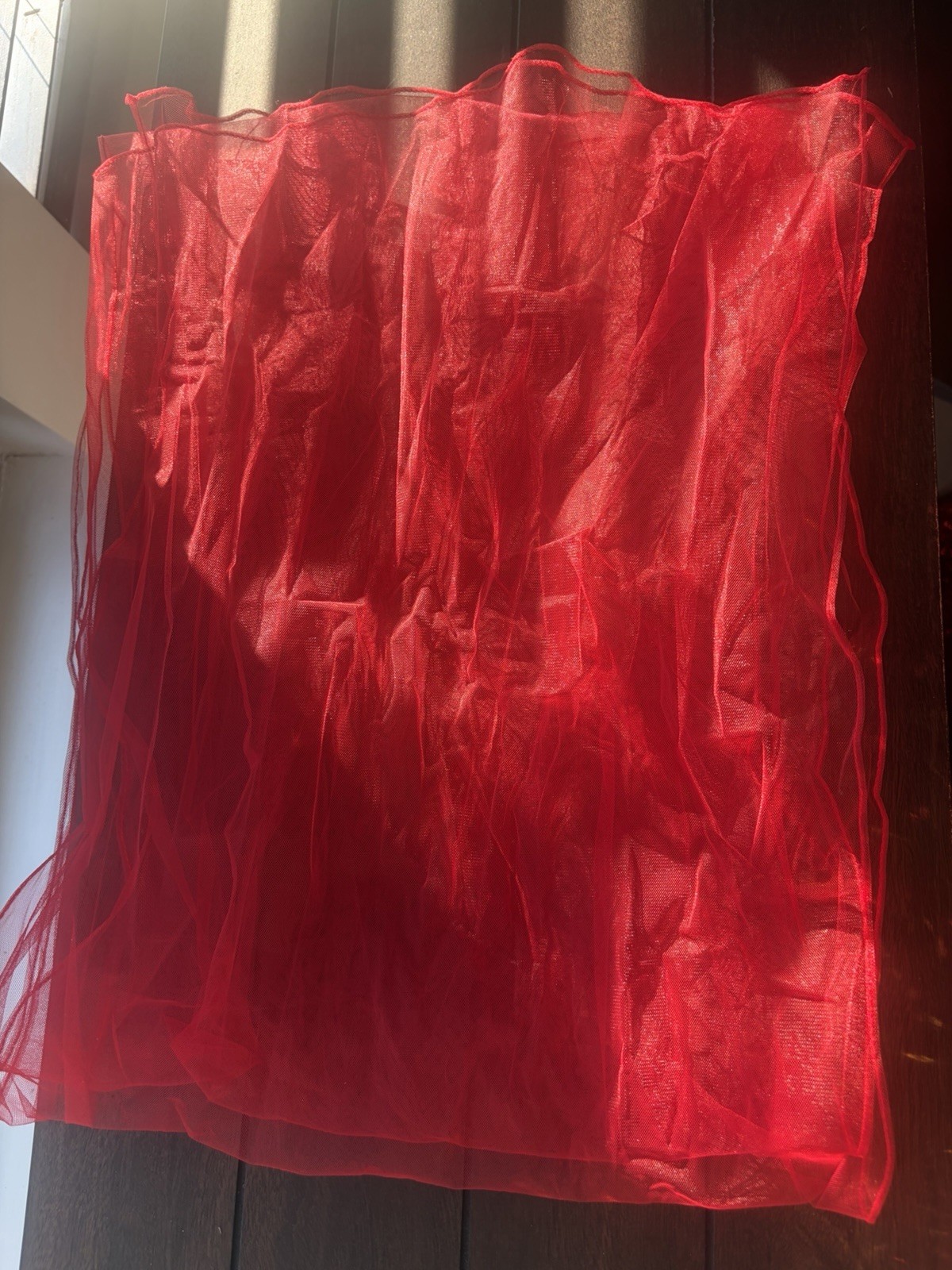 Morilee Red Sequin Beaded Sweetheart Tulle Lace-Up Ballgown Dress 5/6