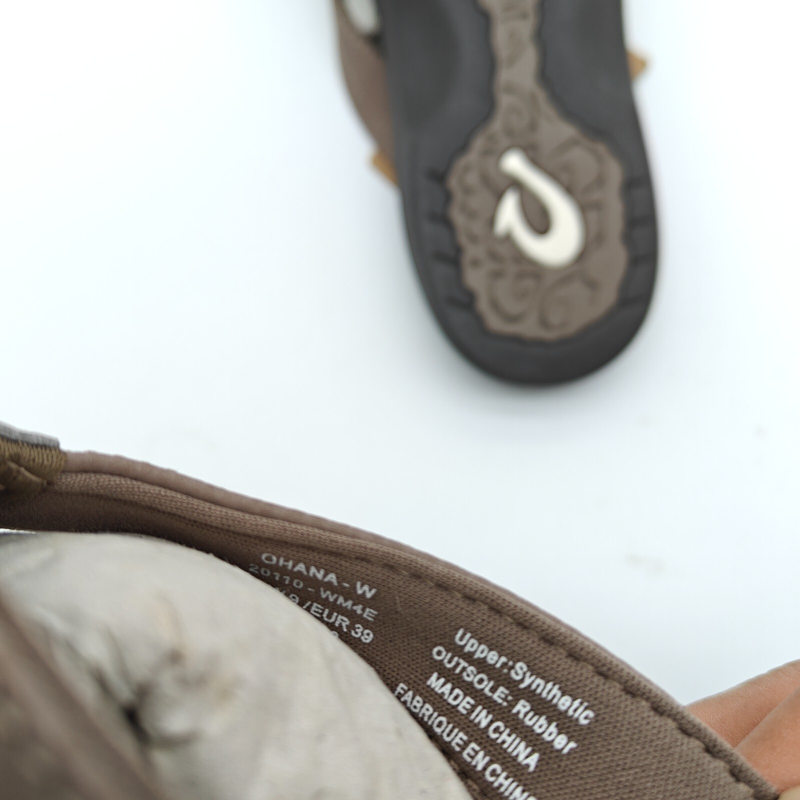 OluKai Women’s Ohana 20110-WM4E Brown Flip Flop Beach Sandals New SZ 6/7/8/9