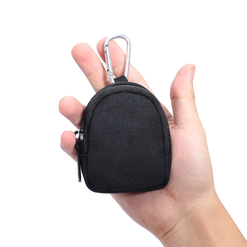 Mini Utility EDC Pouch Tactical Keychain Zipper Holder Key Wallet Coin Purses