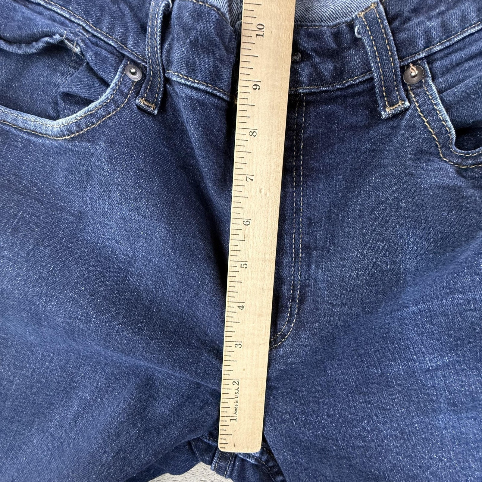 Bonobos Jeans Mens 35×34 Blue Slim Tapered Stretch Denim Medium Wash BDB05260S