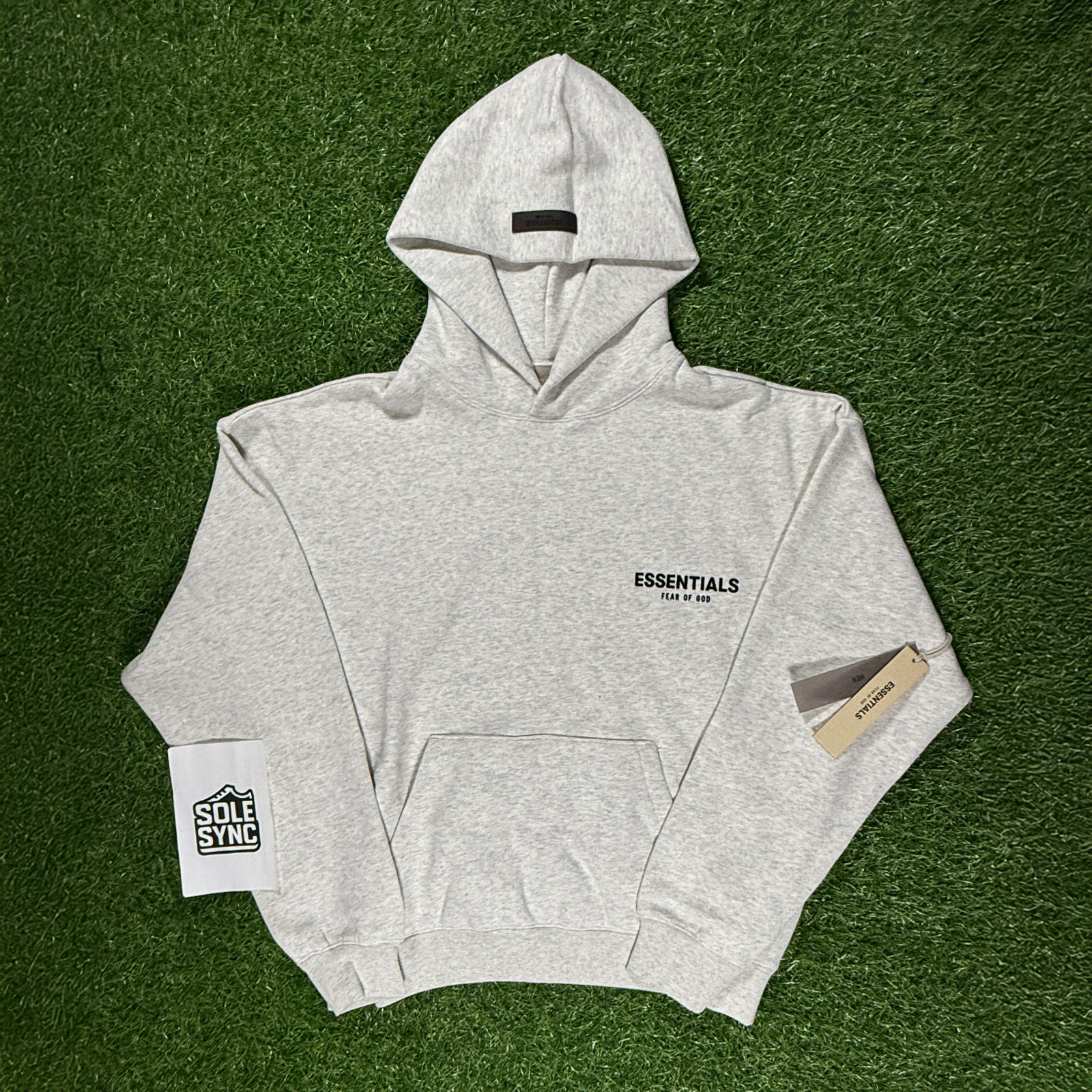 Fear of God Essentials Hoodie SS22 Light Oatmeal – 100% Authentic (XXS-XXL)