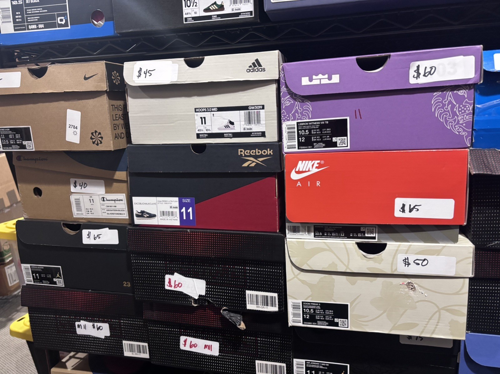 8 Pairs Men’s & Women/Kids Shoes Reseller Lot – Brand NEW New With Box Random