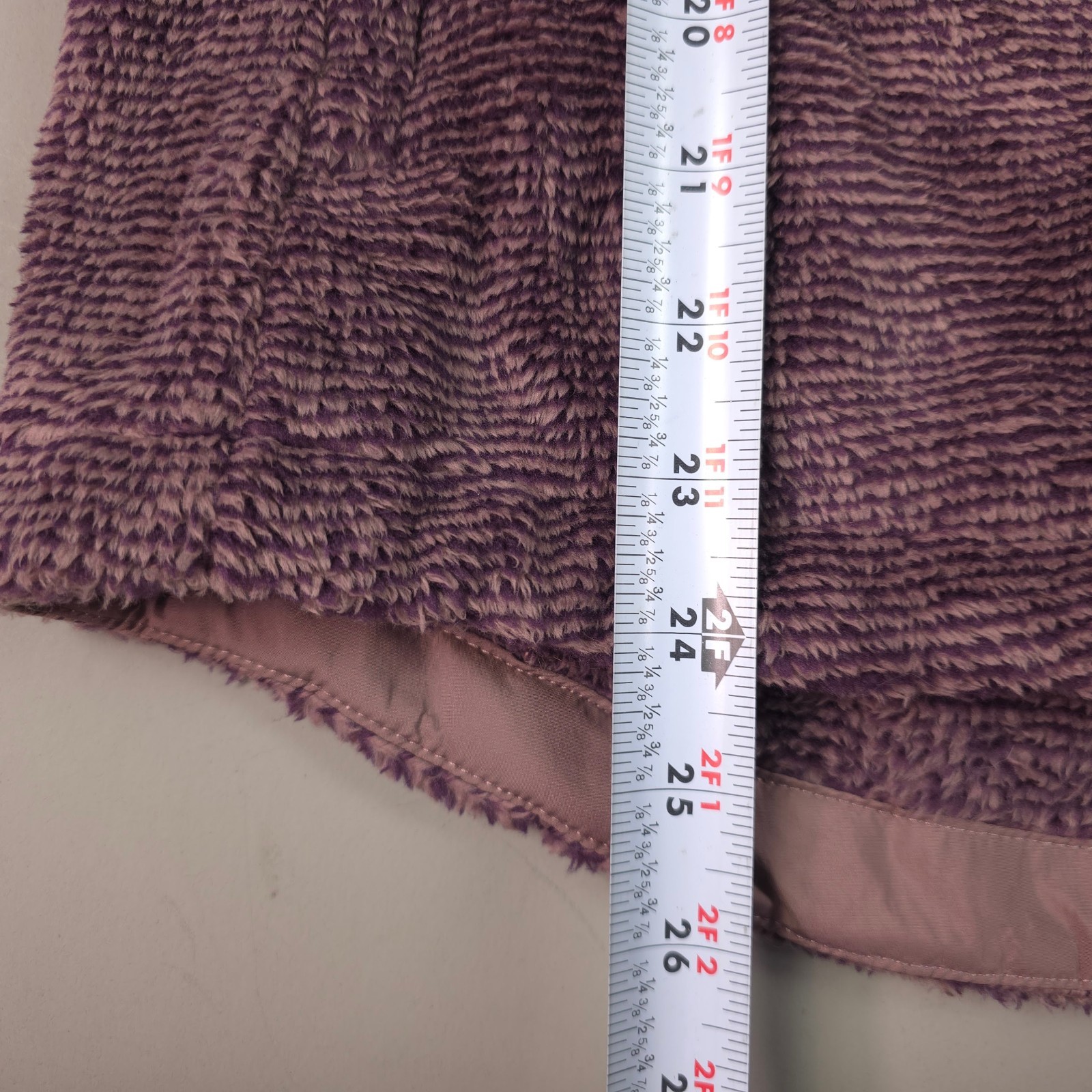 The North Face Womens Jacket Size S Blackberry Osito Fleece Coat Full Zip NWT