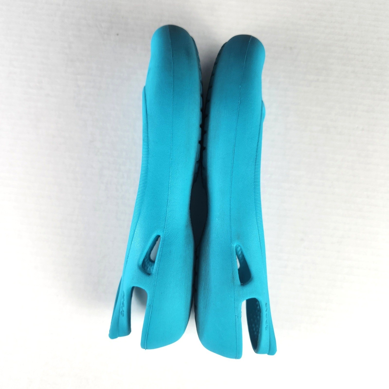 Crocs Kadee Ballet Flats Turquoise Blue Croslite Comfort Shoes Womens Size 9