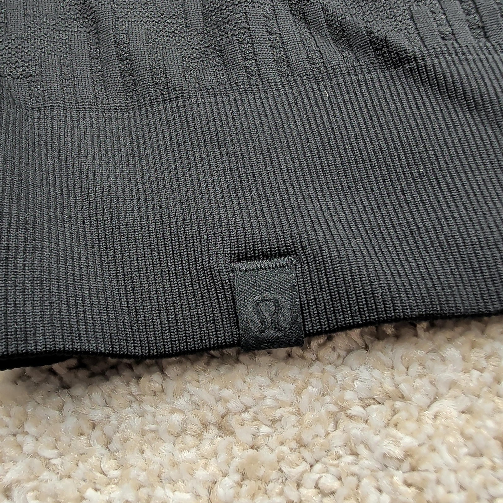 Lululemon Hoodie Mens Small Black Metal Vent Tech Pullover Zip Pocket Athletic