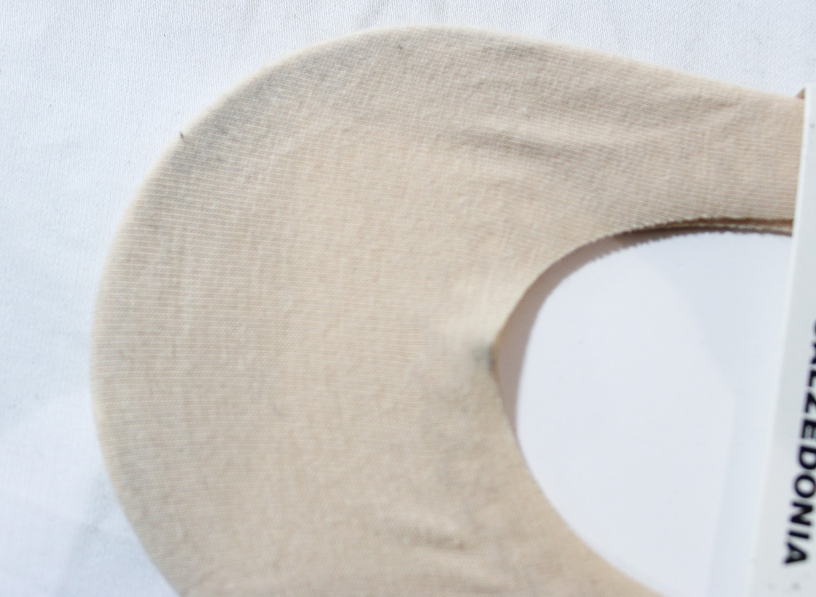 Calzedonia Unisex Breathable Invisible Stretch Cotton Socks DH3 Nude 40-41 NWT