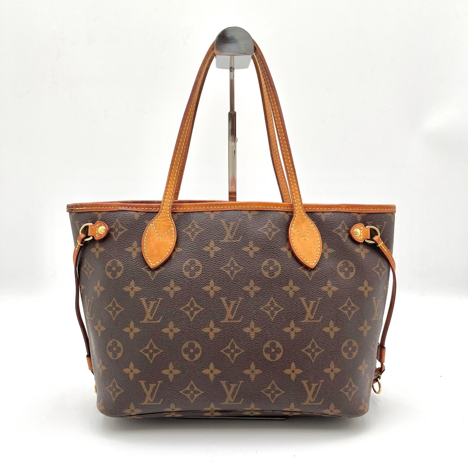 Auth LOUIS VUITTON Monogram Neverfull PM Tote Bag M40155 2Y9616