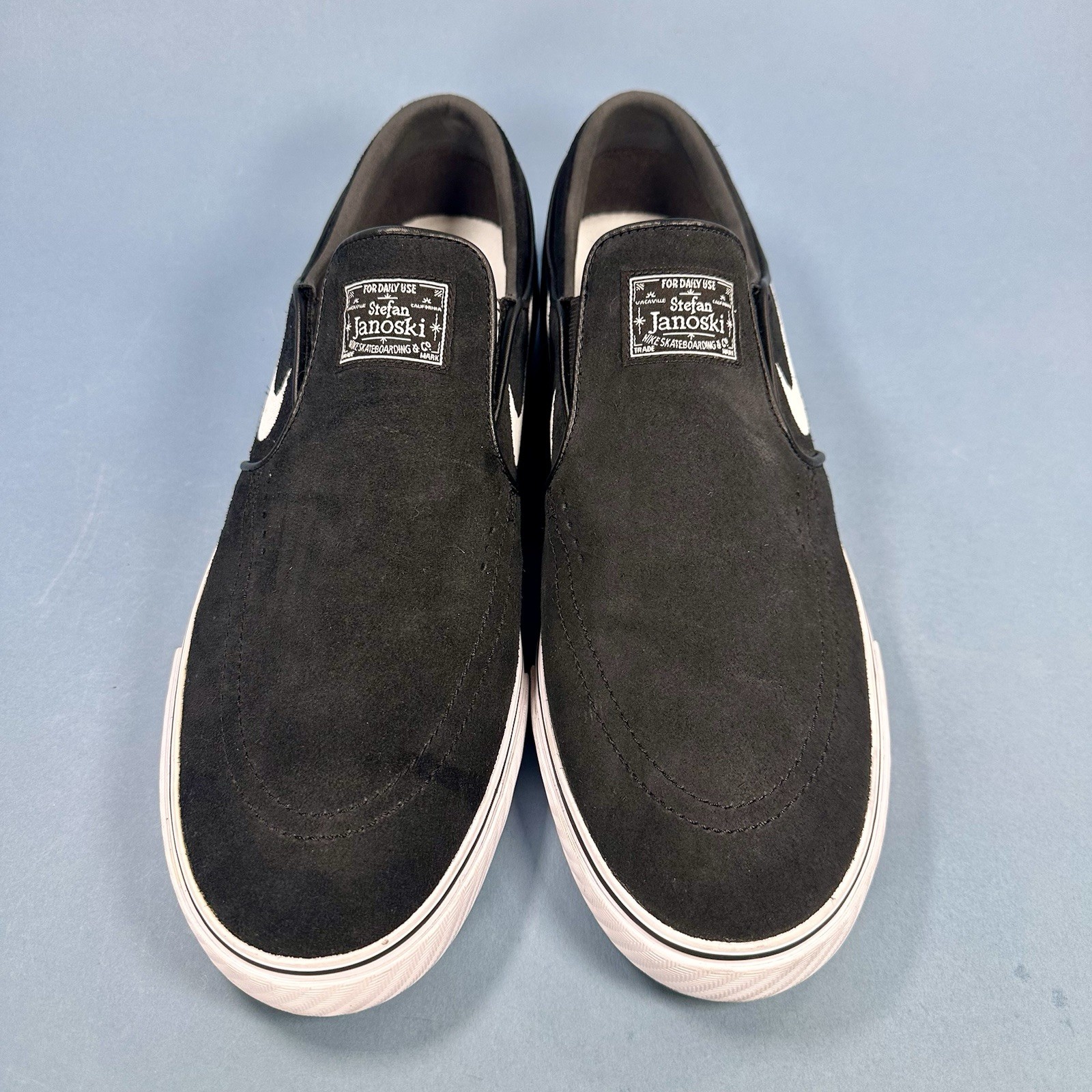 Nike SB Zoom Janoski+ Slip ‘Black White’ FN5893 001 Size 12