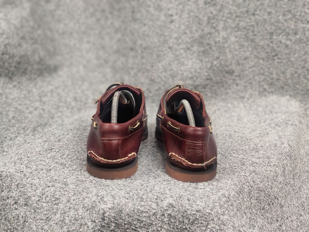 Timberland Classic 2-Eye Boat Leathe Shoes mens topsiders in brown Vintage Style