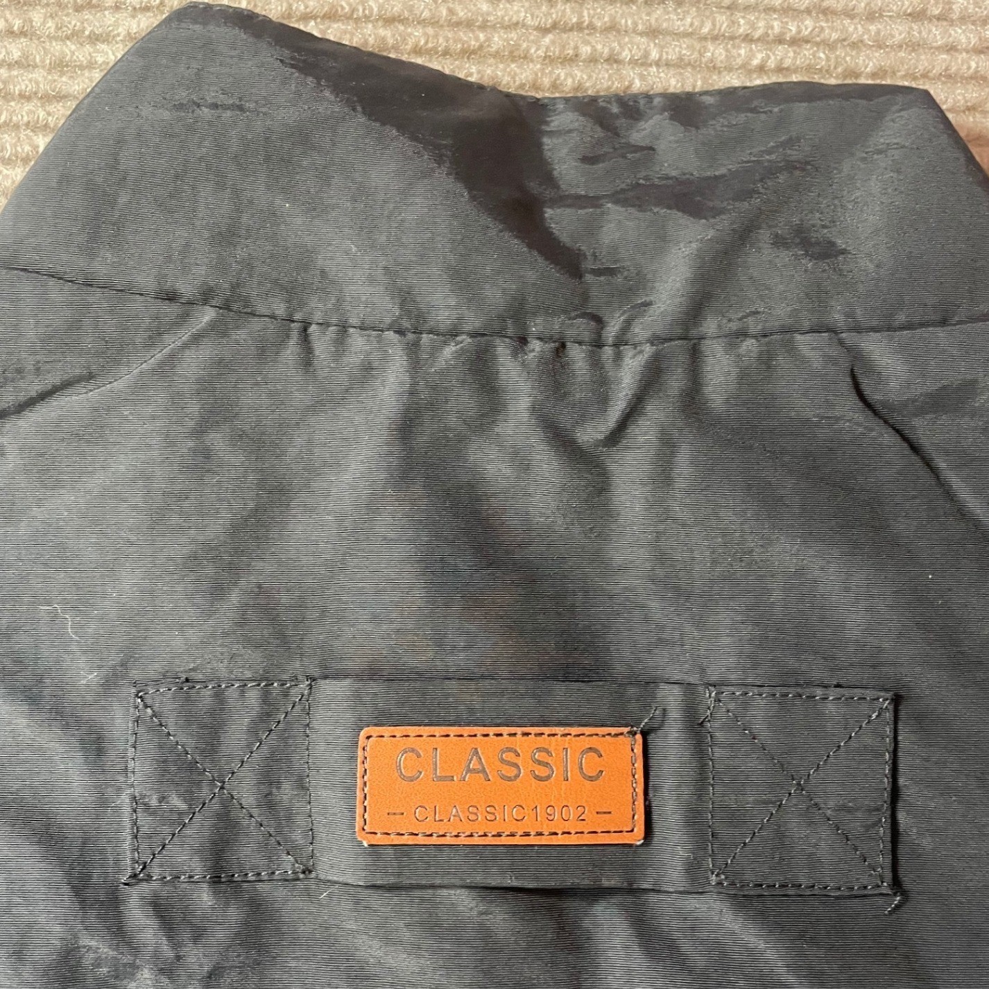 Classic 1902 Mens Tactical Utility Vest Black Mesh Lined Full Zip Size L NWOT