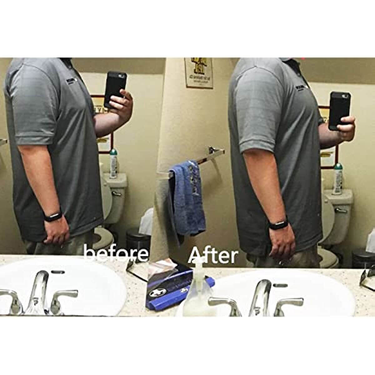 Mens Compression Shirt Sleeveless Body Shaper Base Layer Slimming Tank Tops Vest
