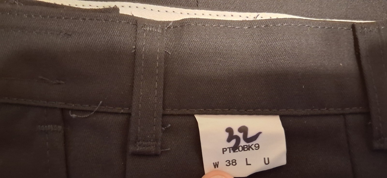 Red Kap New Men’s Black PT20BK Industrial Work Pant 38×32 With Pockets