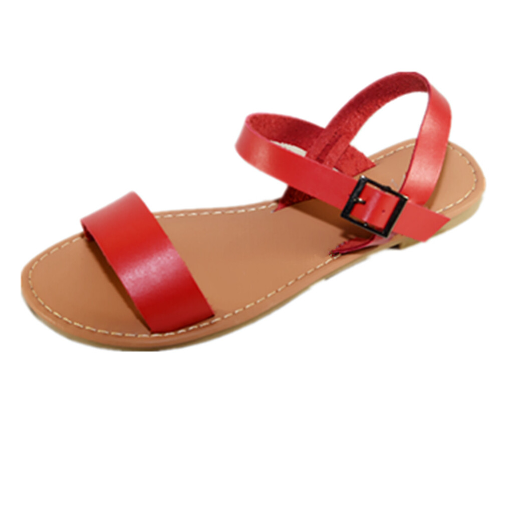 New Women Sandals Shoes Gladiator Thong Flops T Strap Flip Flat Strappy #205