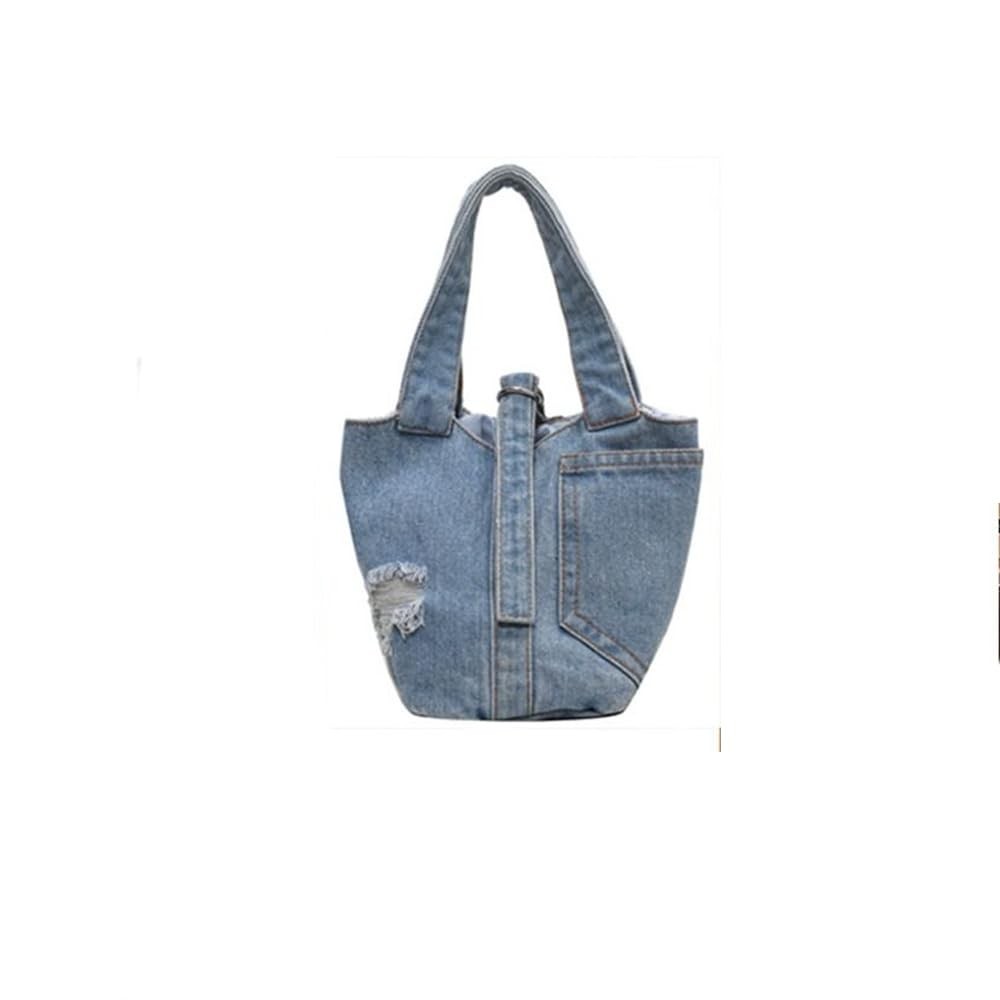 Leadigol Tote Bag Shoulder 22*12*16*12cm(8.66*4.72*6.30*4.72in), Blue